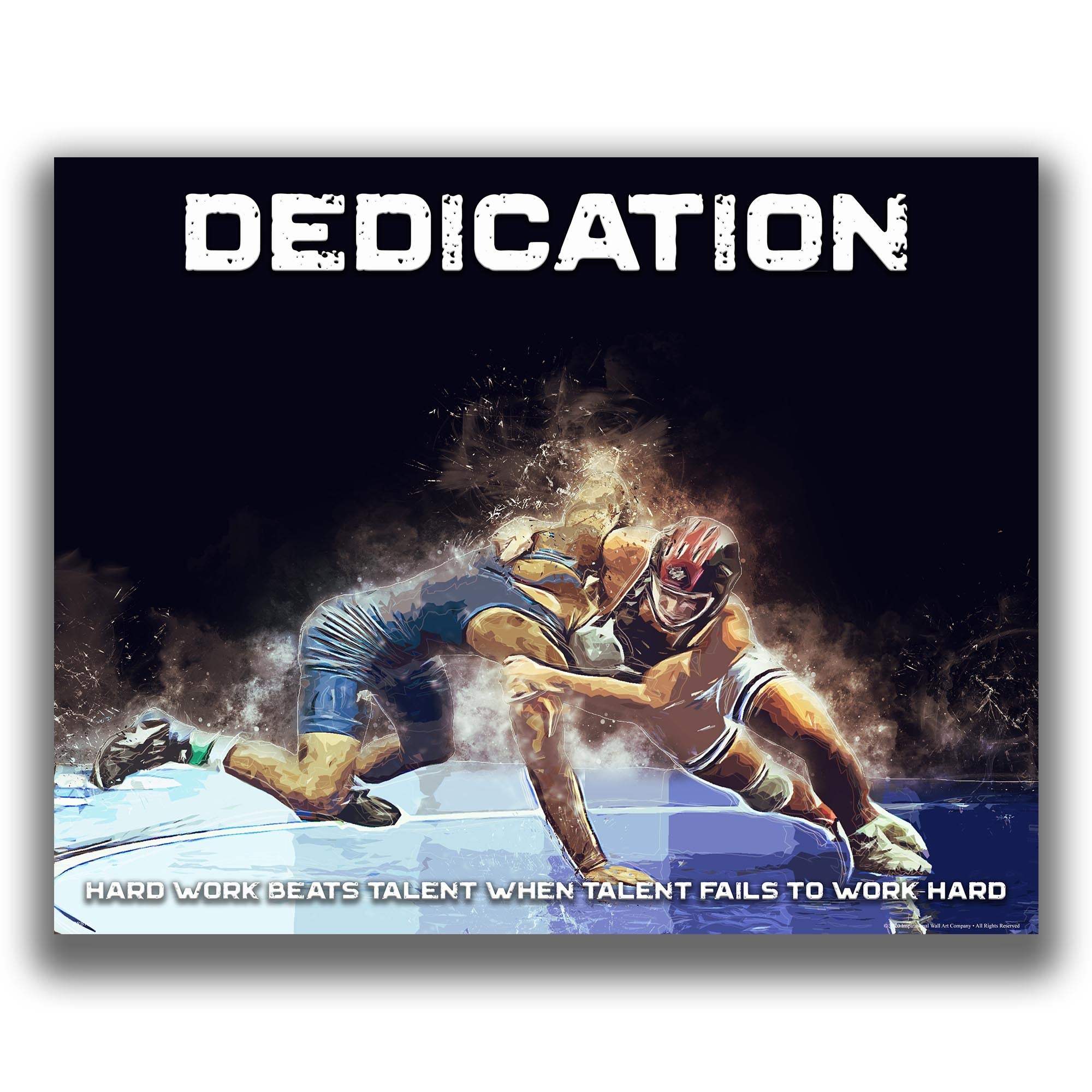 Dedication - Wrestling Poster