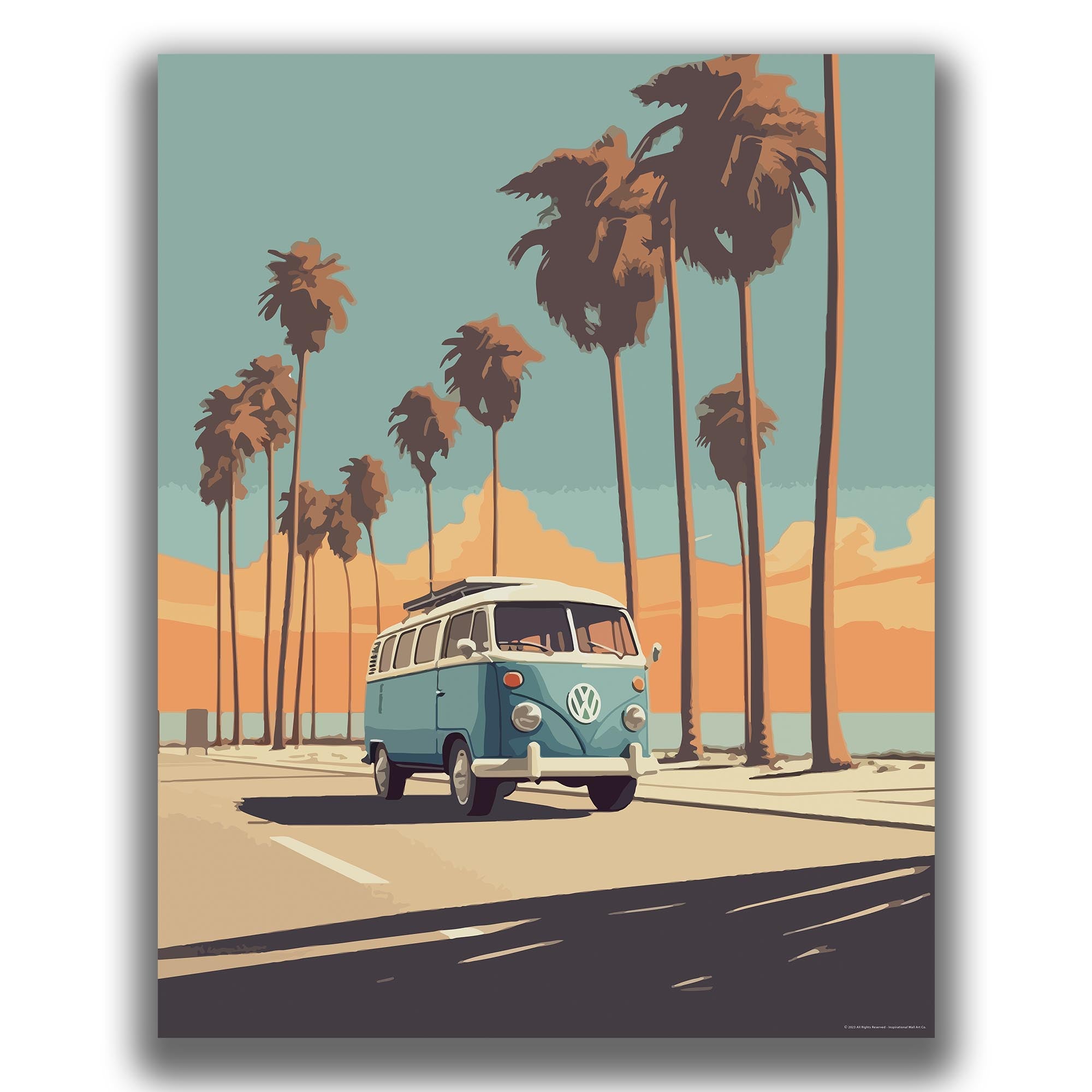 Camper - Volkswagen Poster