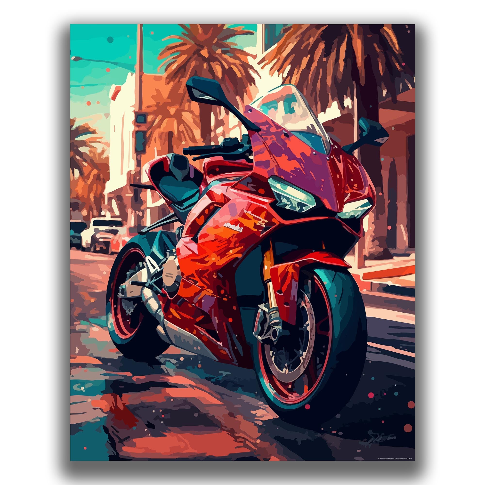 Efficient - Motorcycle Poster