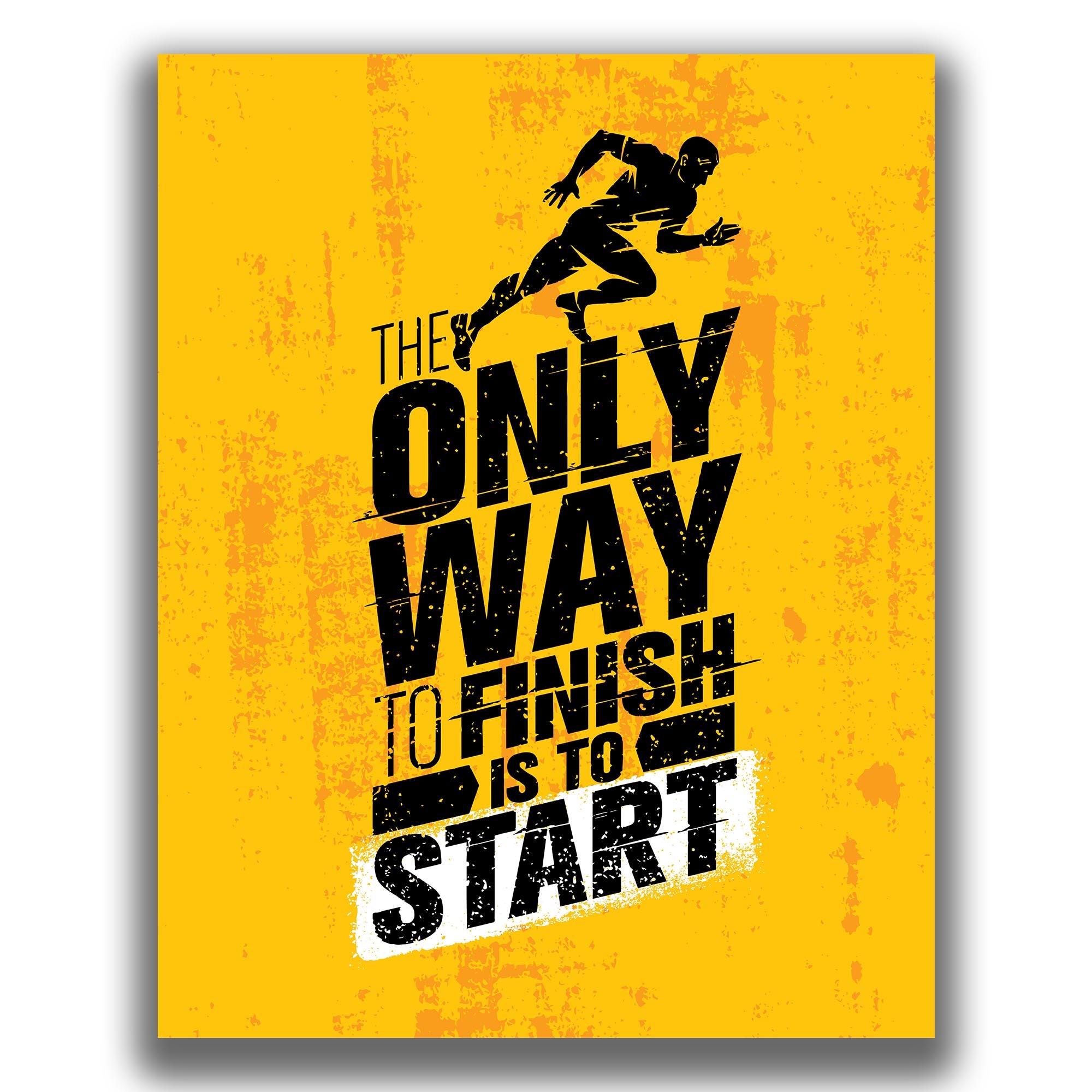 Start - Gym Poster