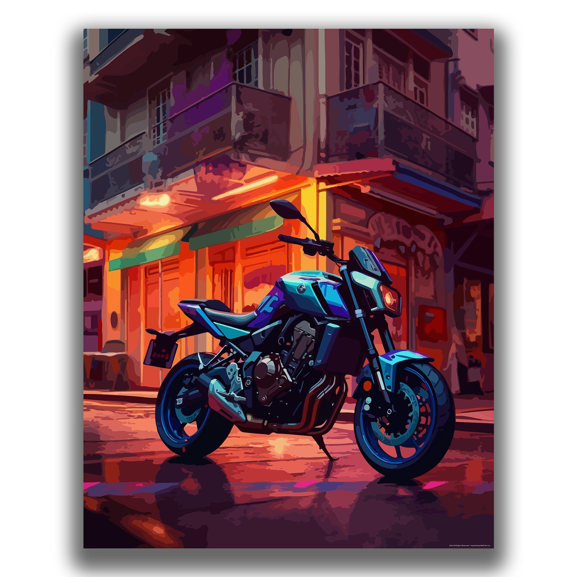 Furious - Motorcycle Poster