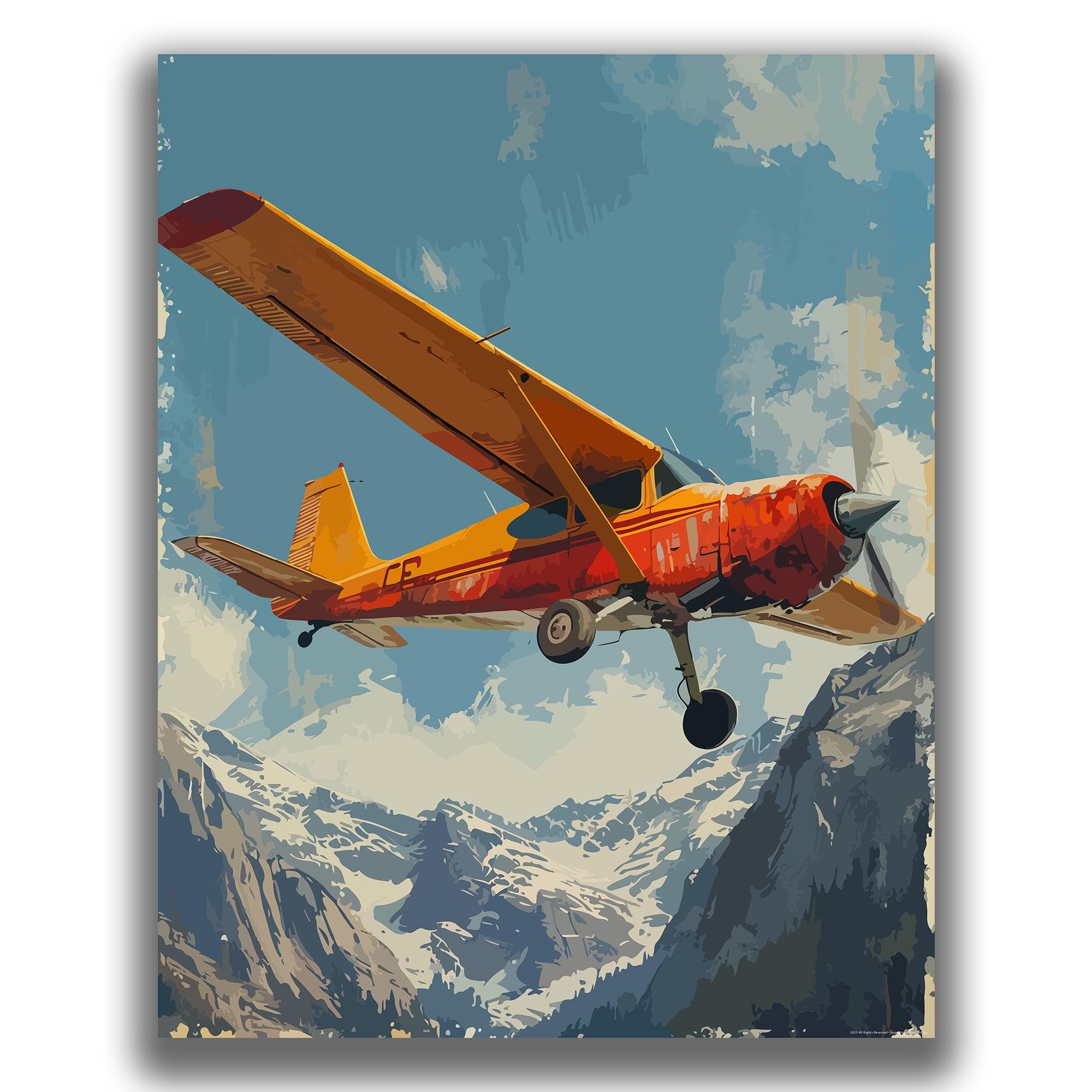 Lively - Airplane Poster