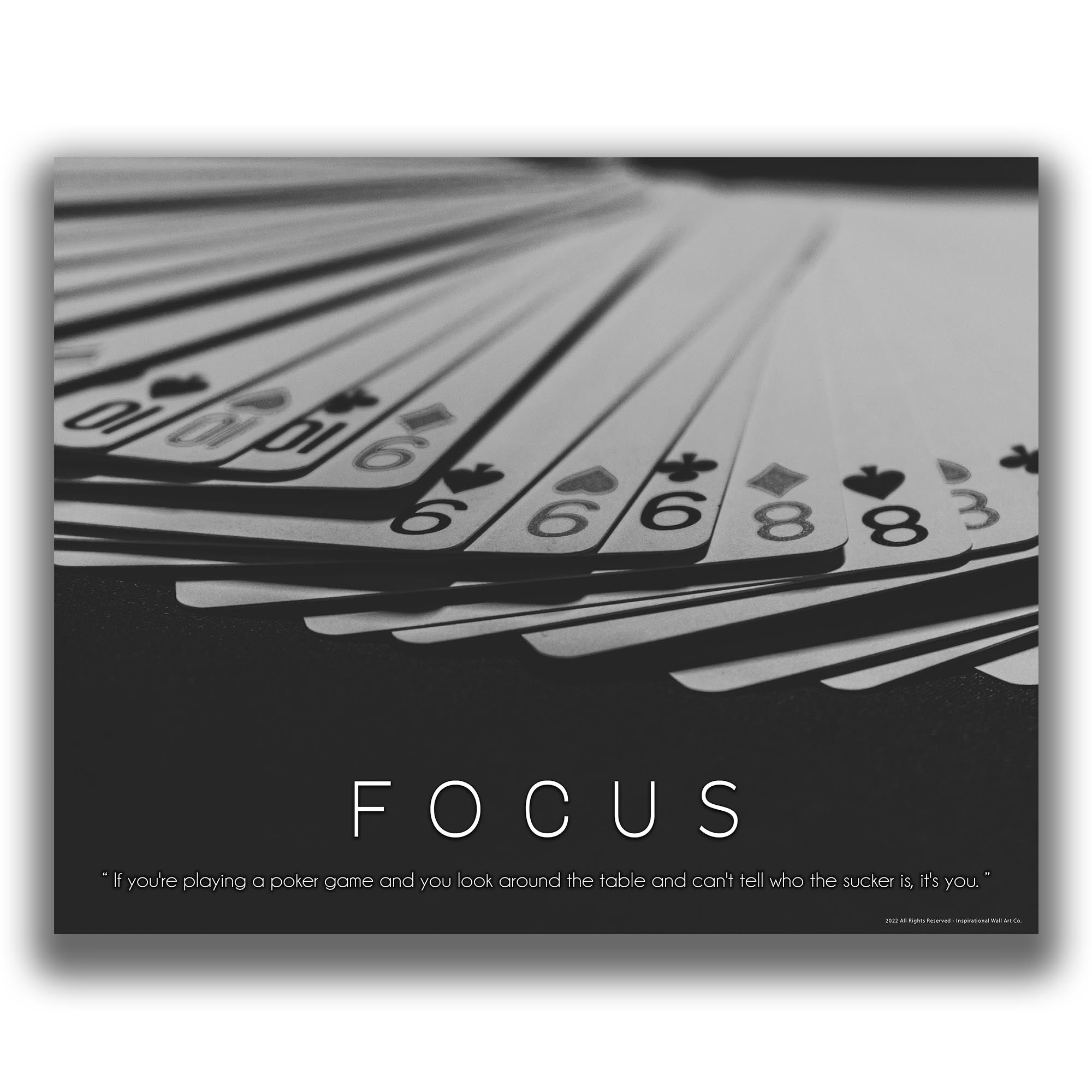Focus - Poker Poster