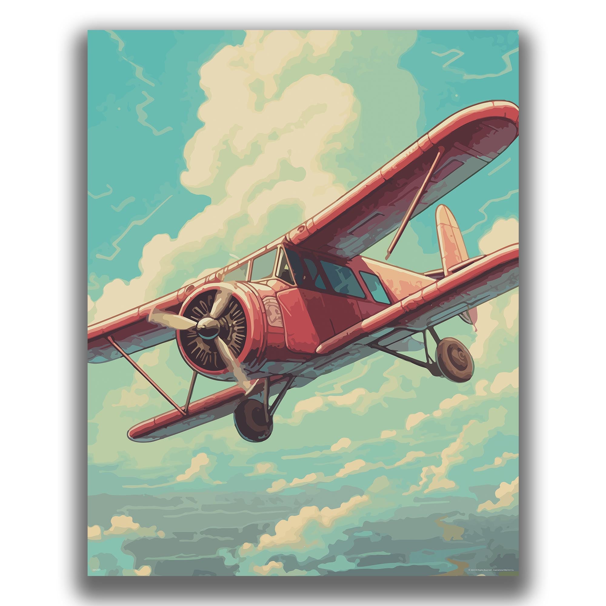 Propeller - Airplane Poster