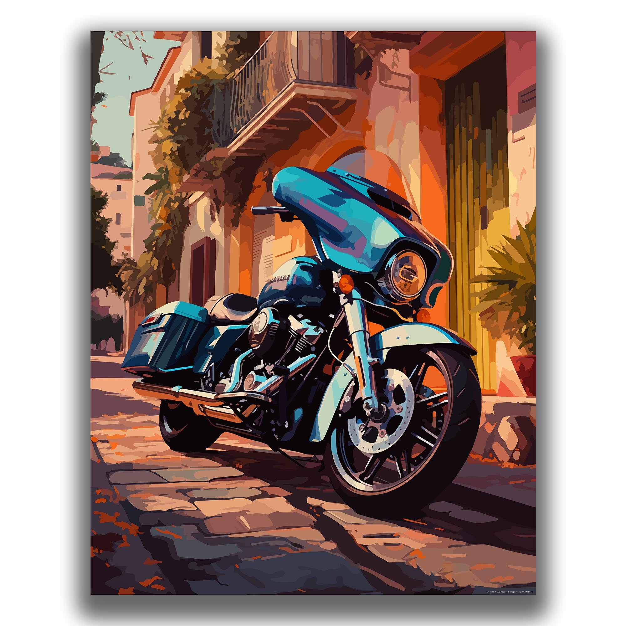 Controlled - Motorcycle Poster