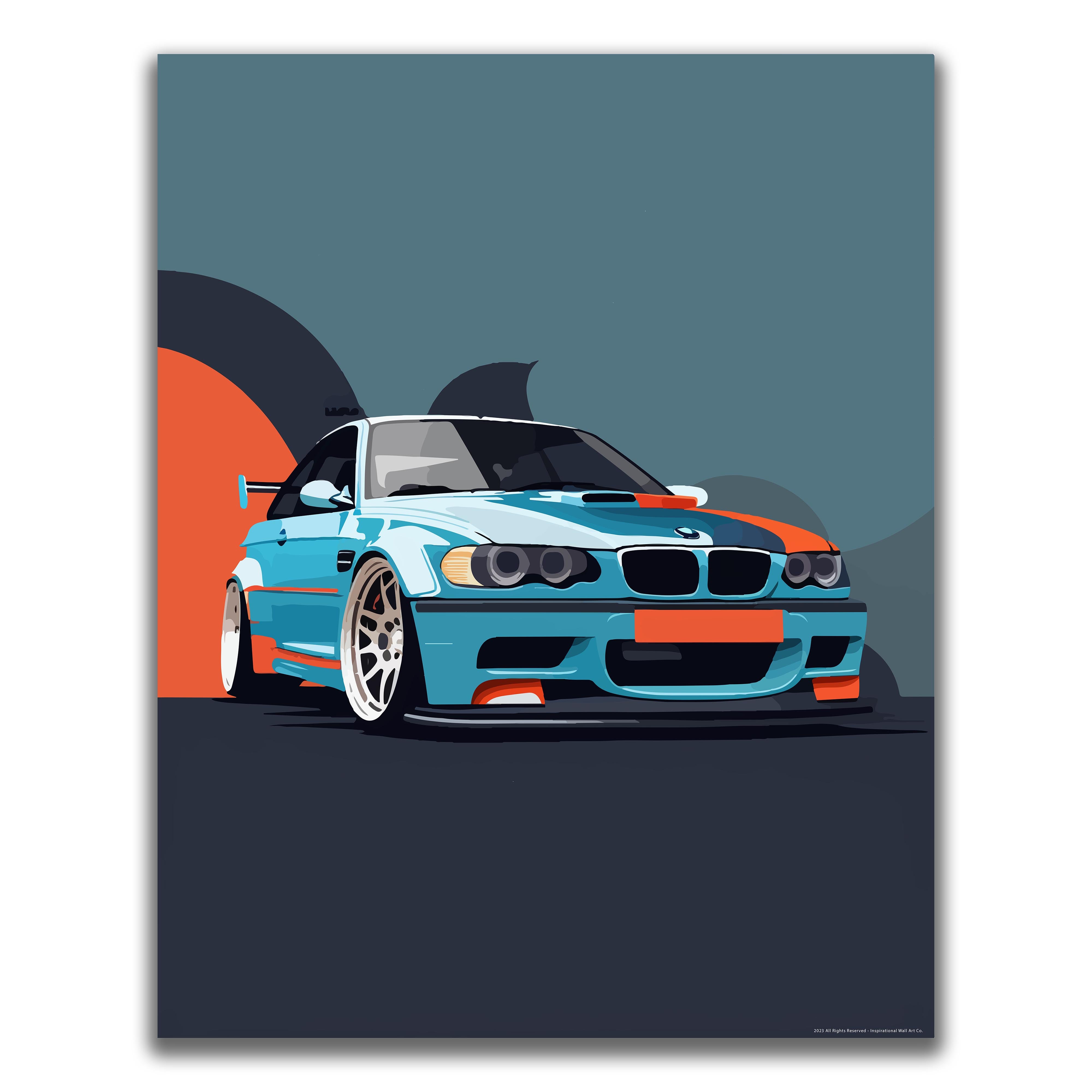 M3 - Car Poster