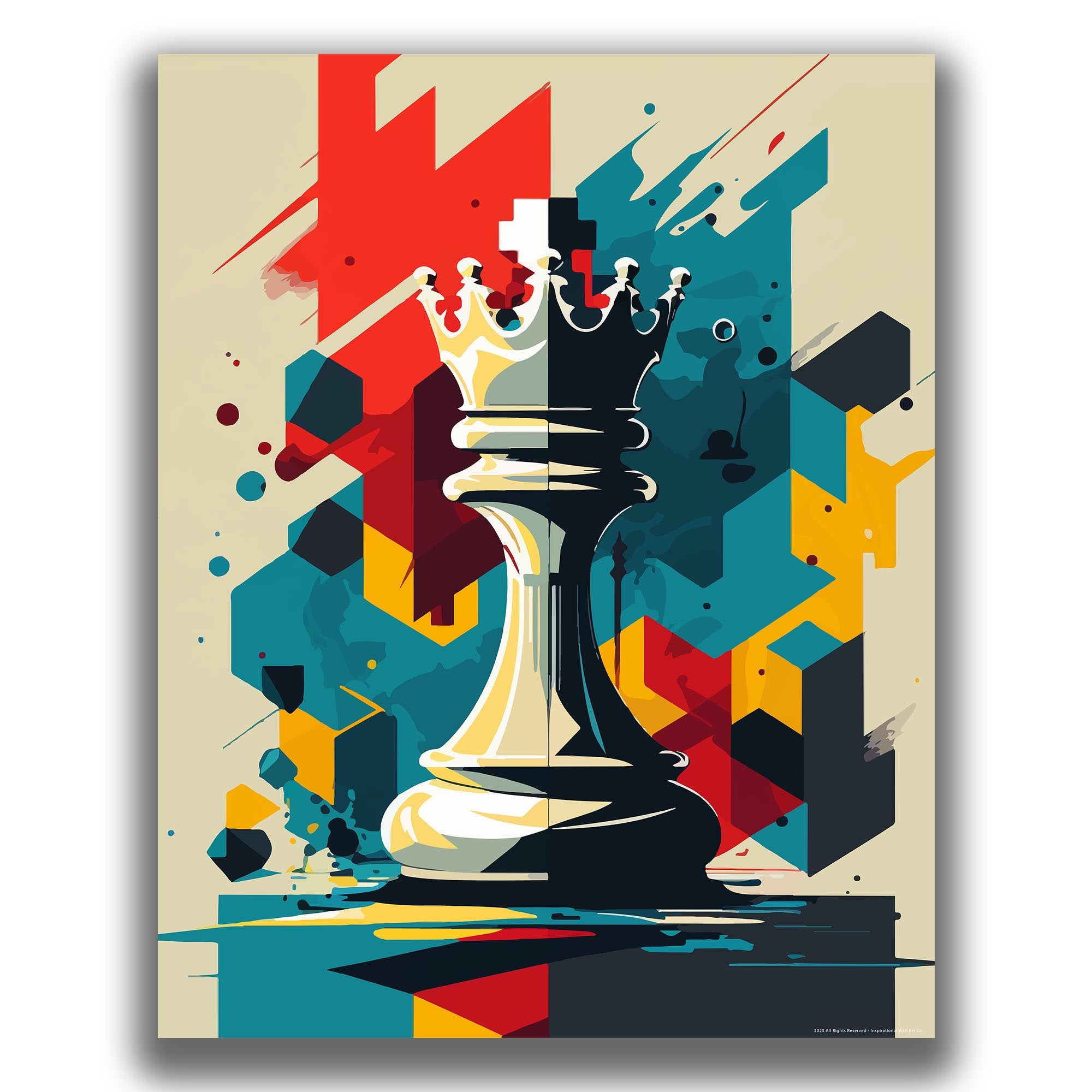 Abstract - Chess Poster