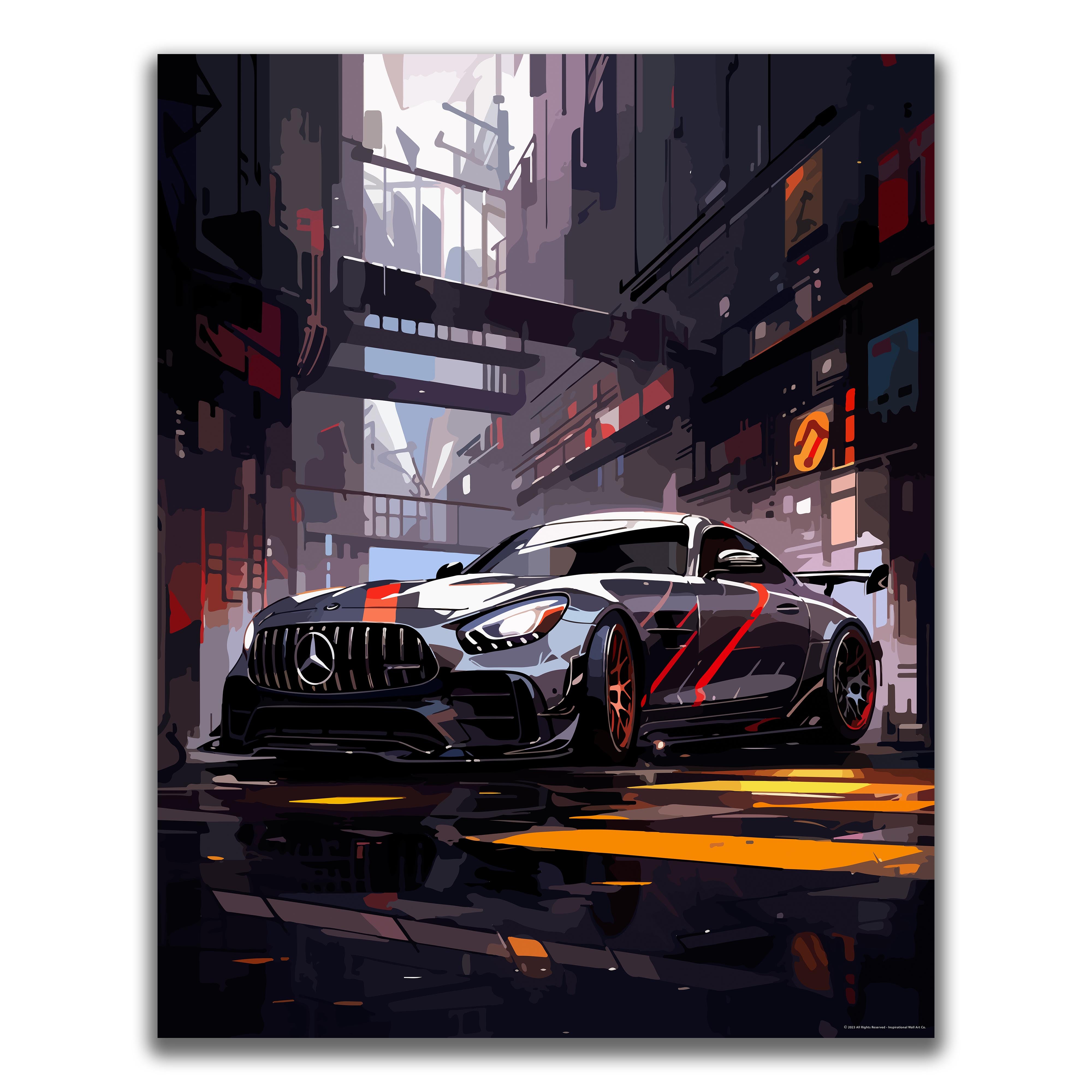 Precision - Car Poster