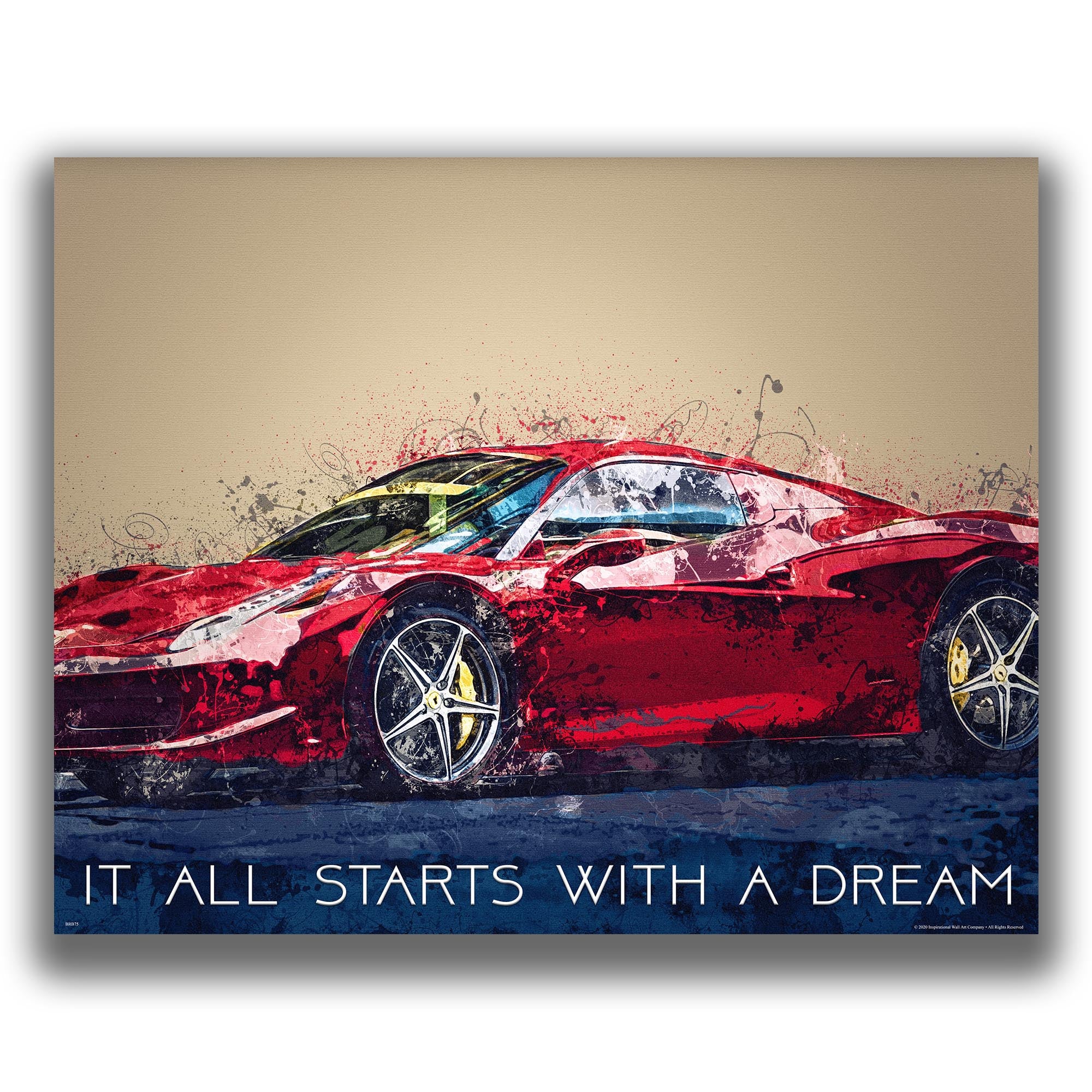 Ferrari - Car Poster