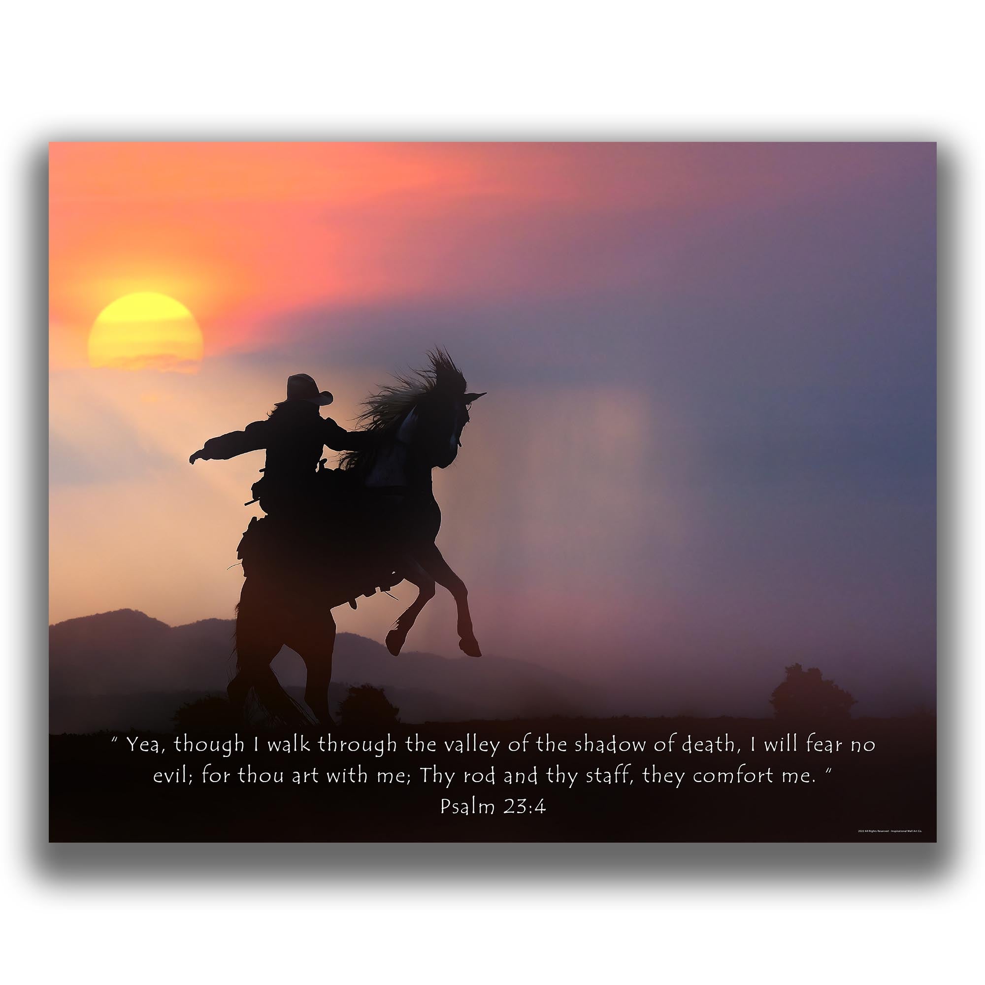 Psalm 234 - Equestrian Poster