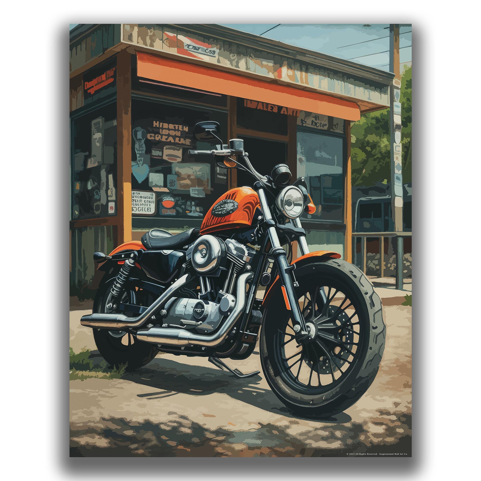 Motor Maverick - Motorcycle Poster