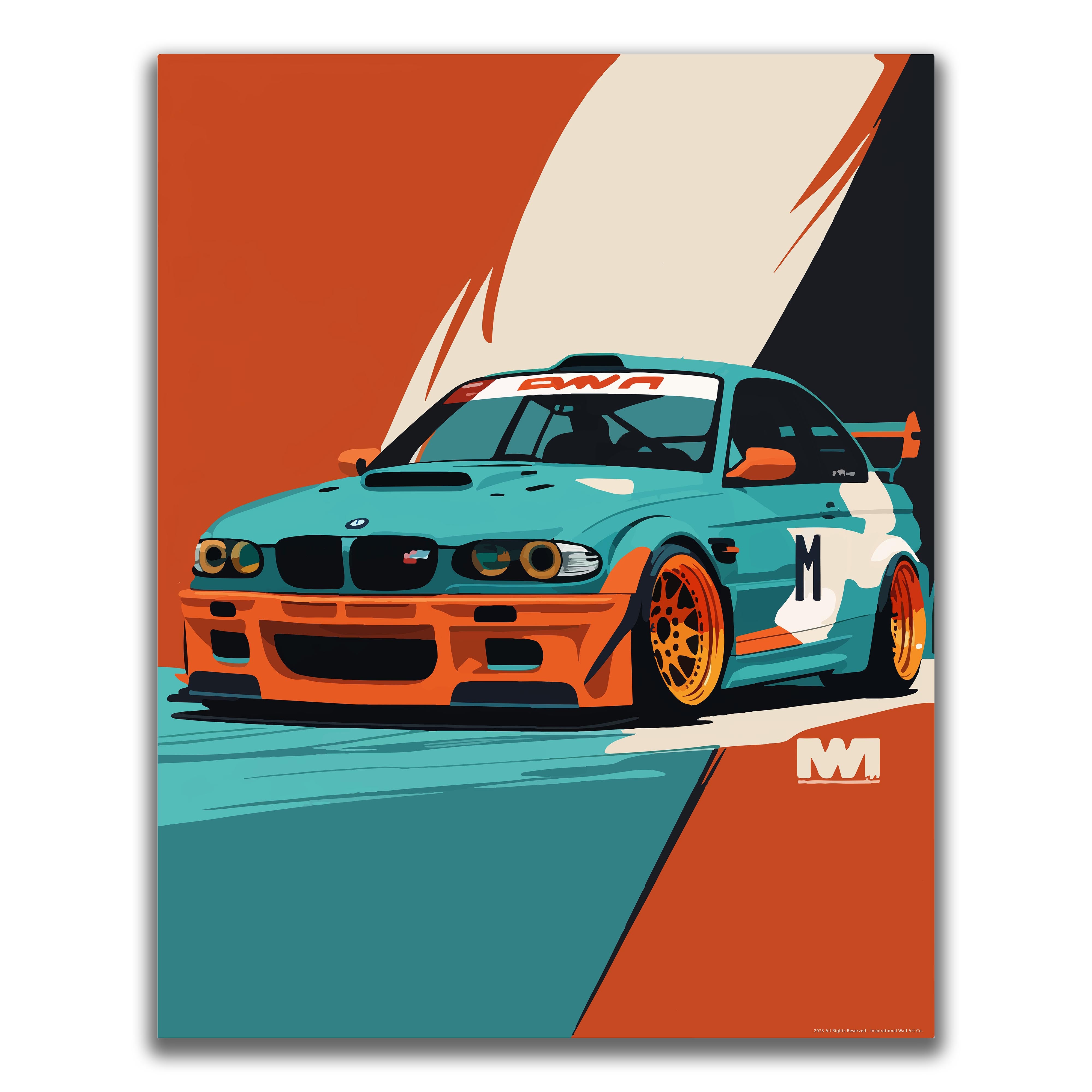 M3 Spoiler - Car Poster