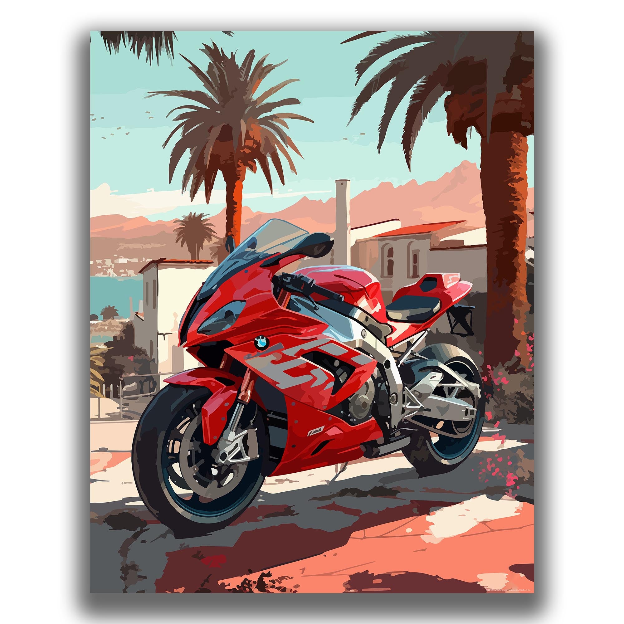 Durable - Motorcycle Poster
