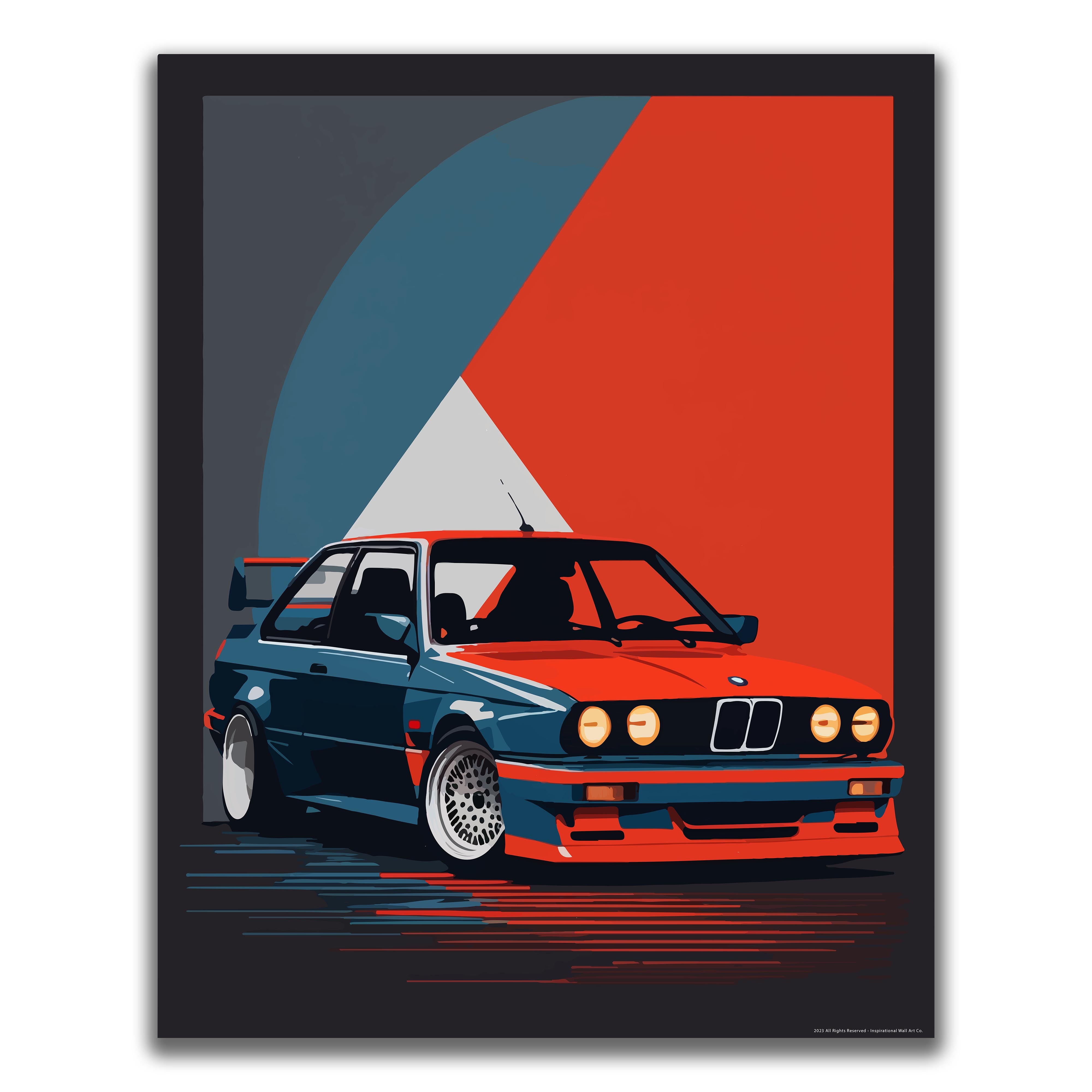 Old M3 - Car Poster