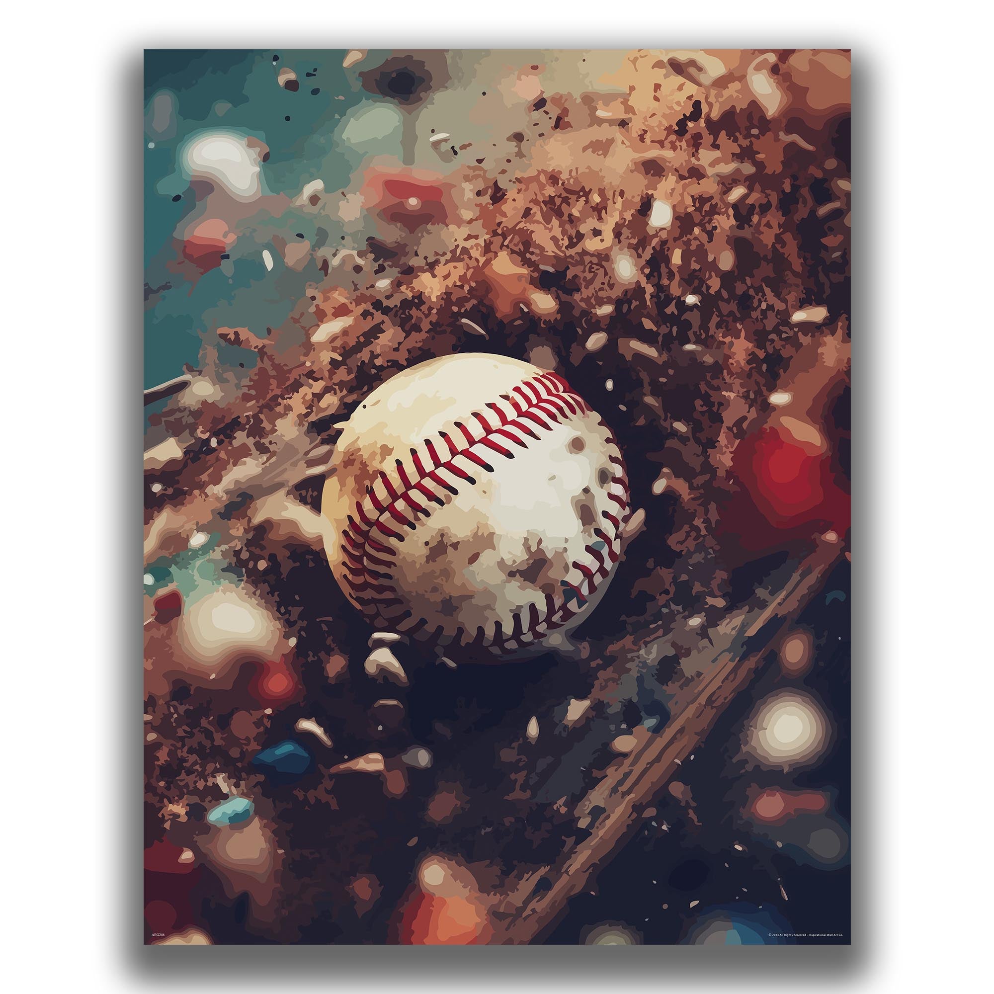 Homer - Baseball Poster