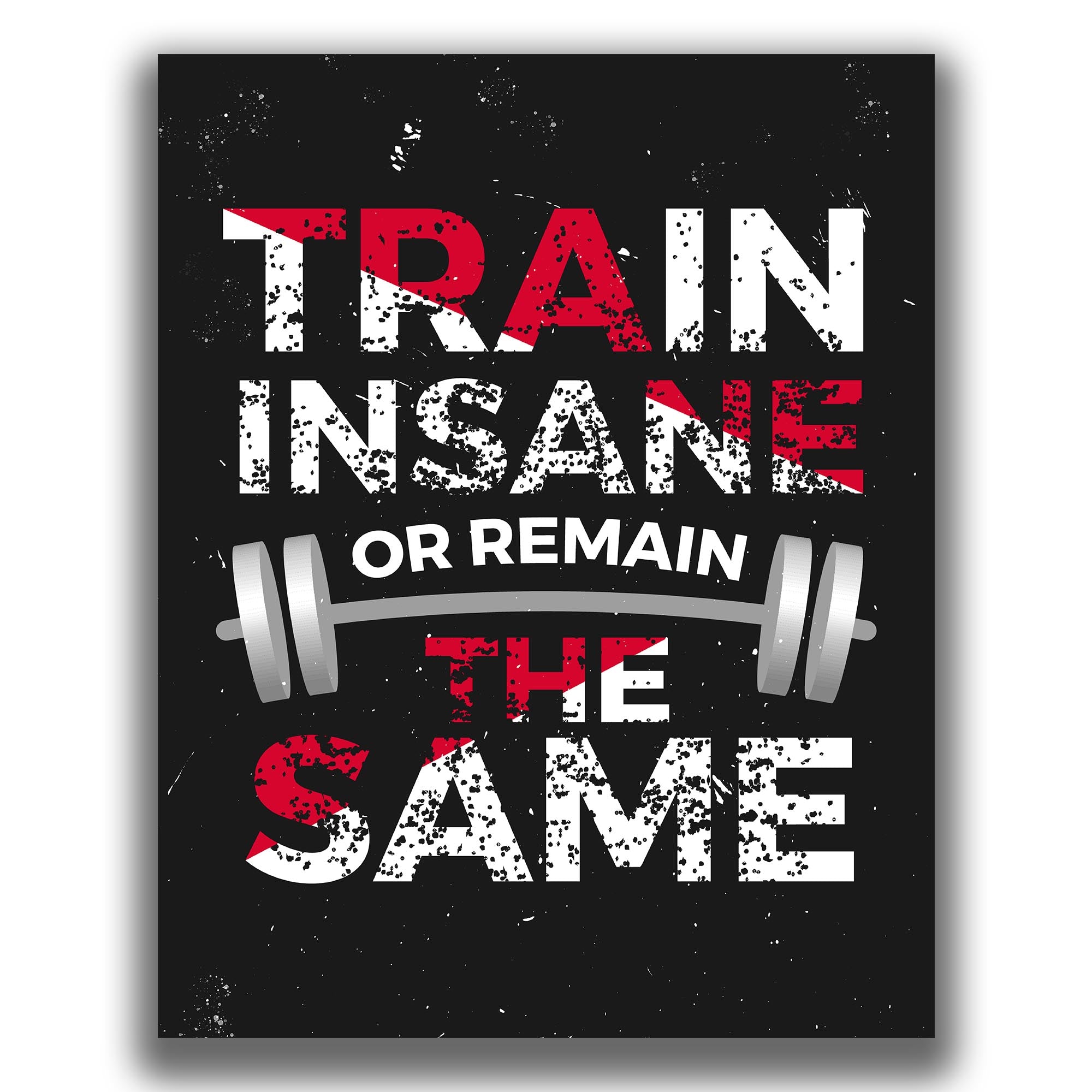 Remain The Same - Gym Poster