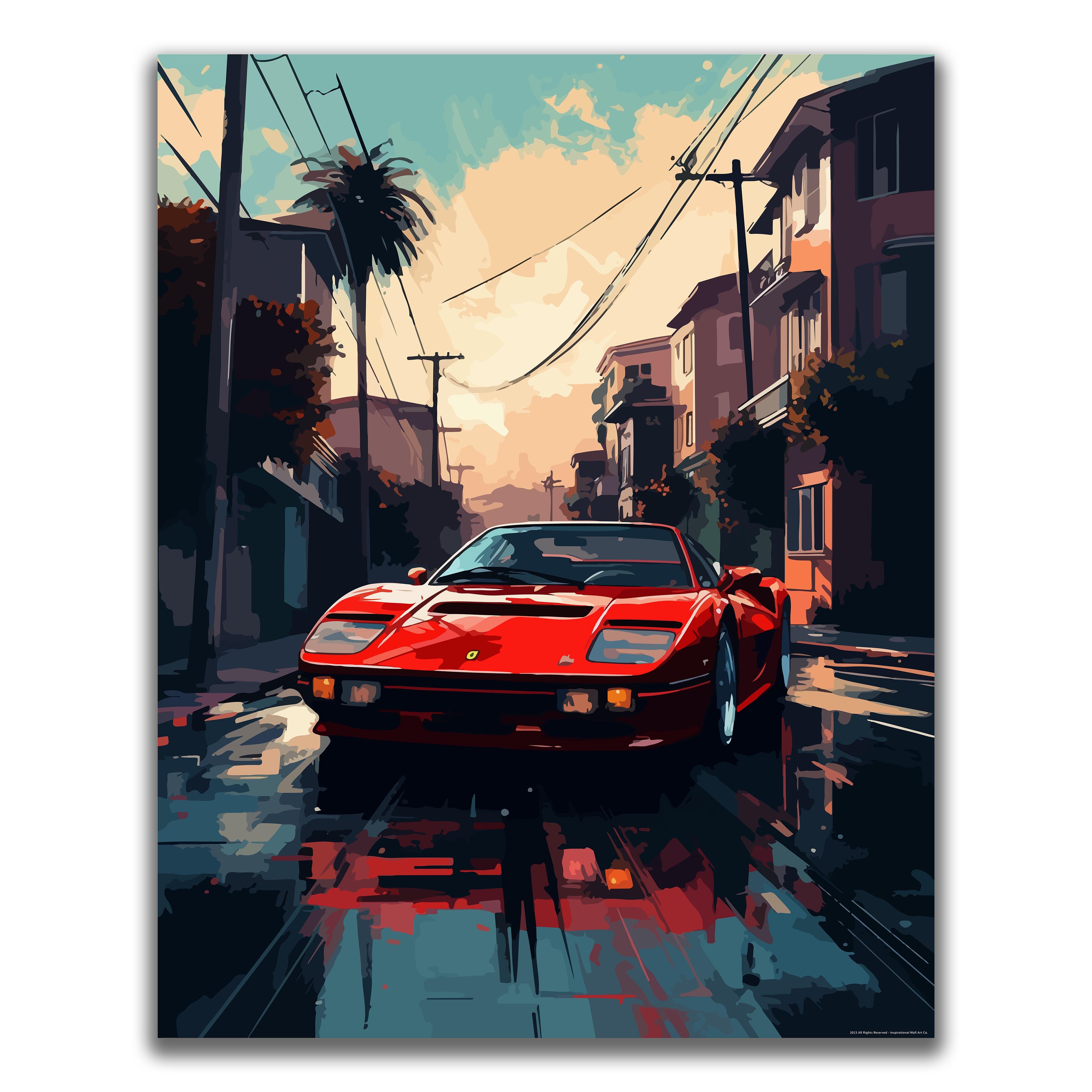 Distinctive - Car Poster