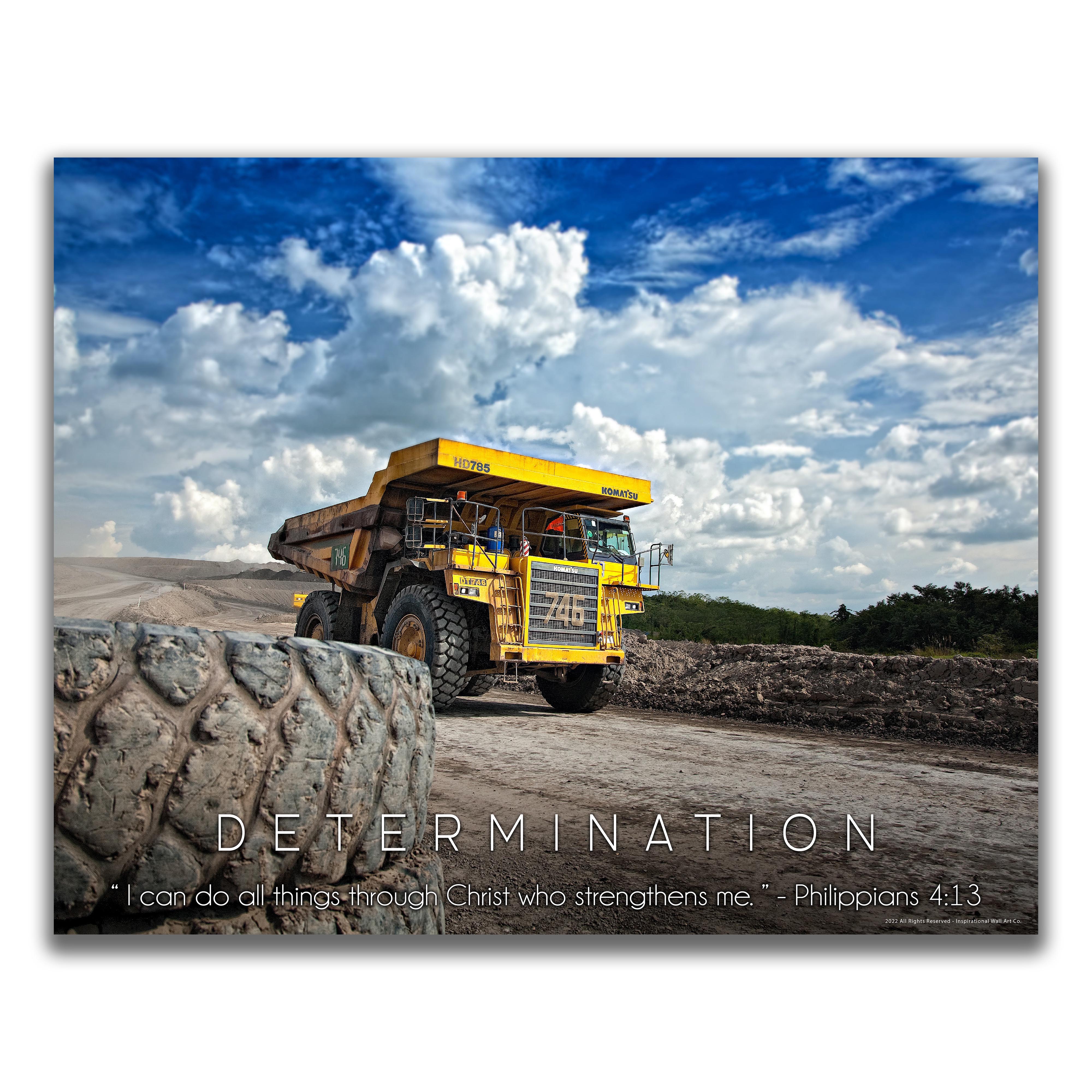 Determination - Truck Poster