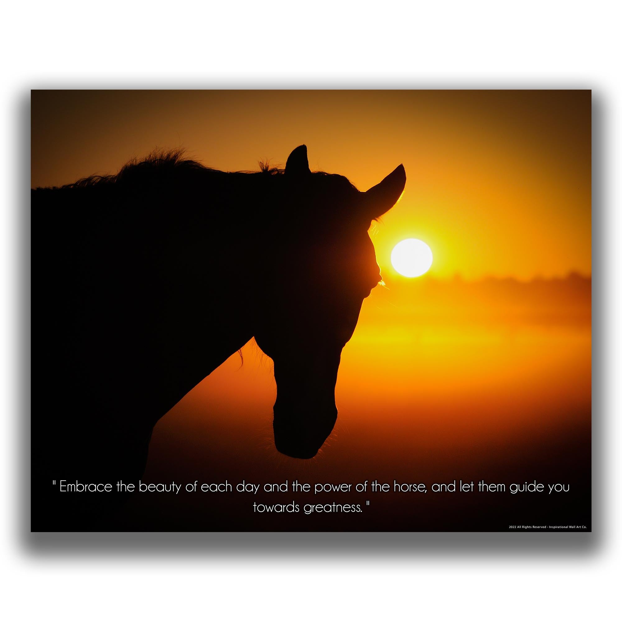 Greatness - Equestrian Poster