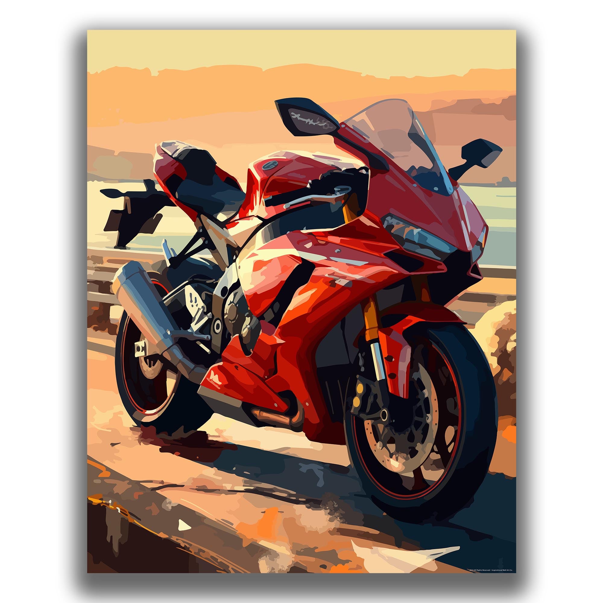 Zenith - Motorcycle Poster