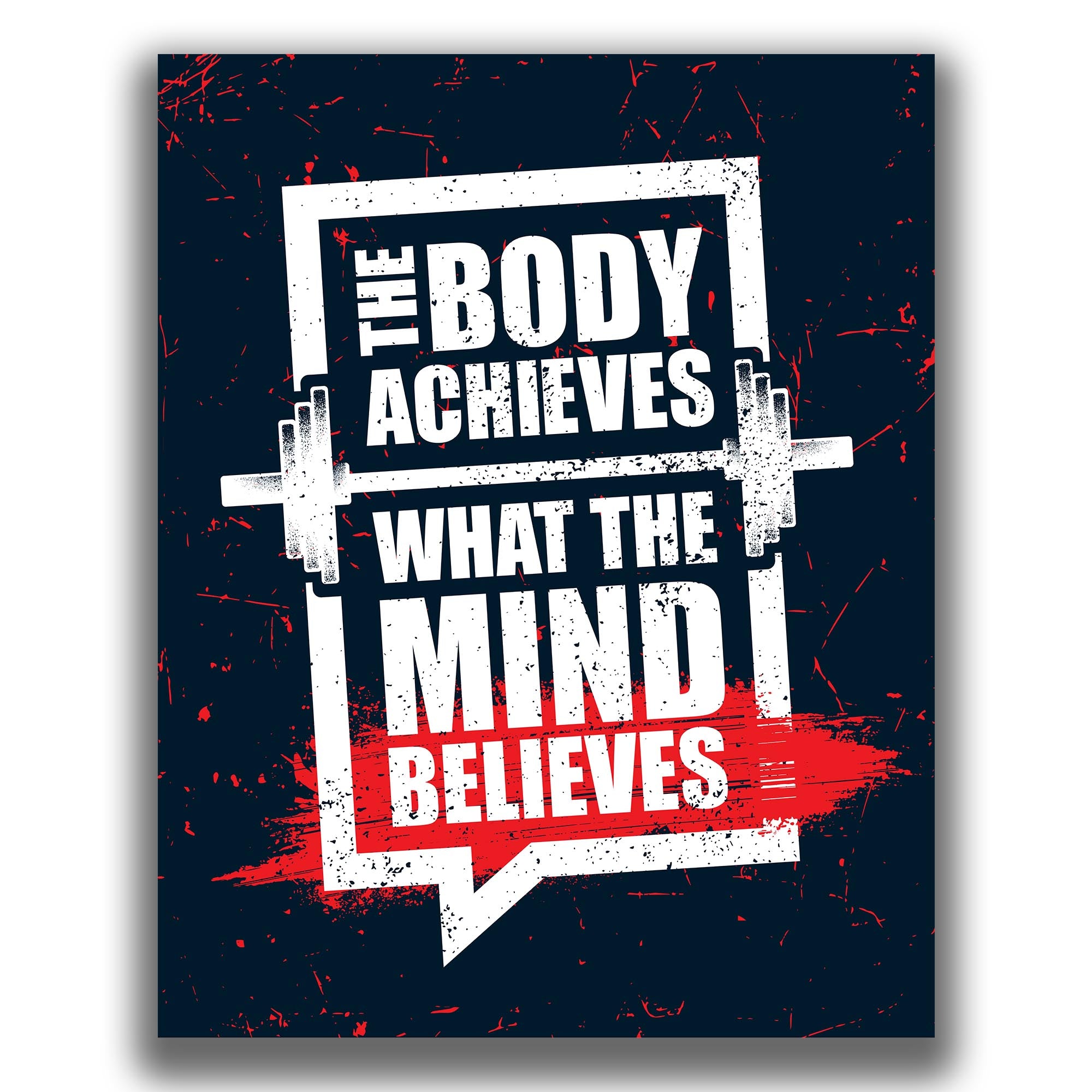 Body Achieves - Gym Poster
