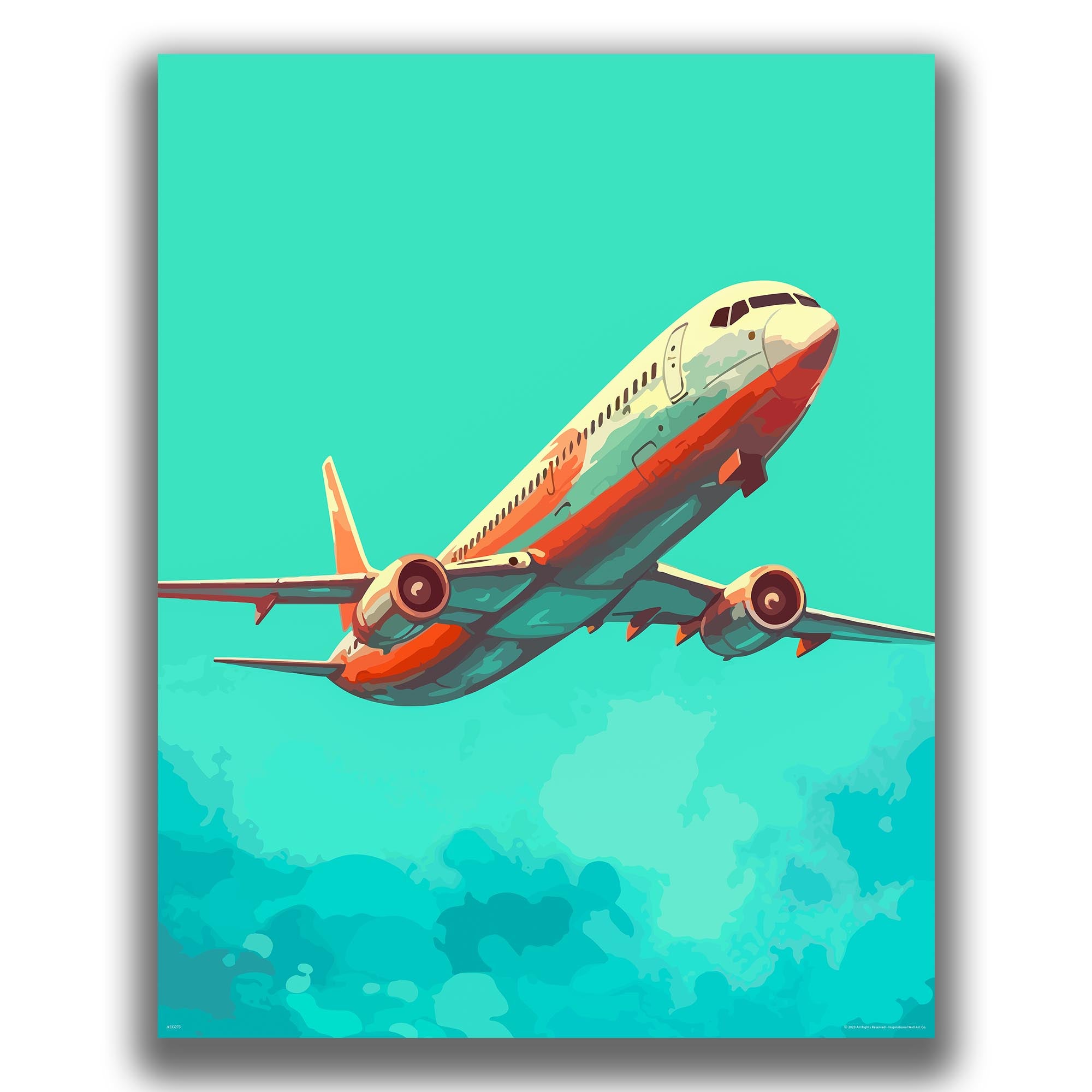 Skybound - Airplane Poster