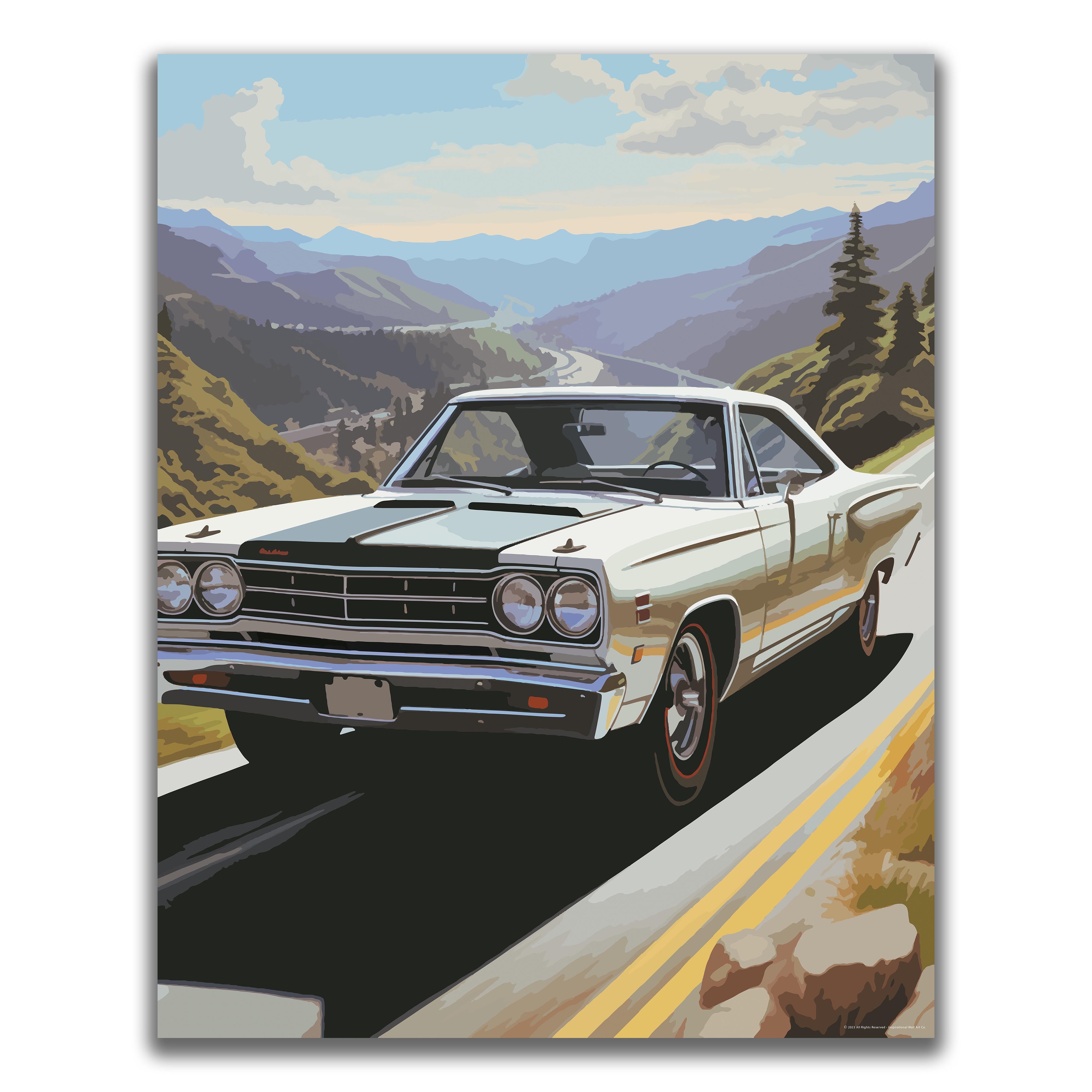 Vintage - Car Poster