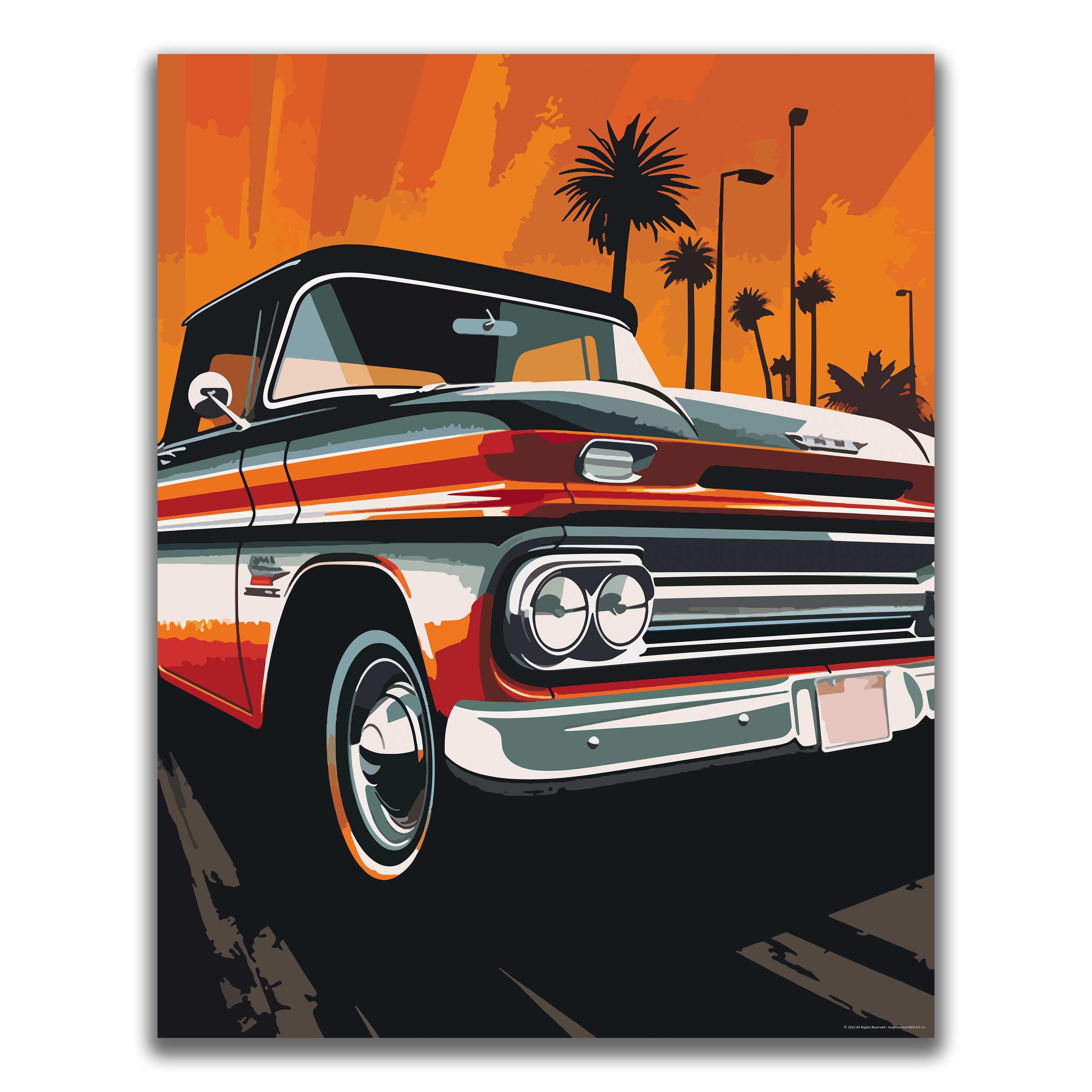 Vintage - Car Poster