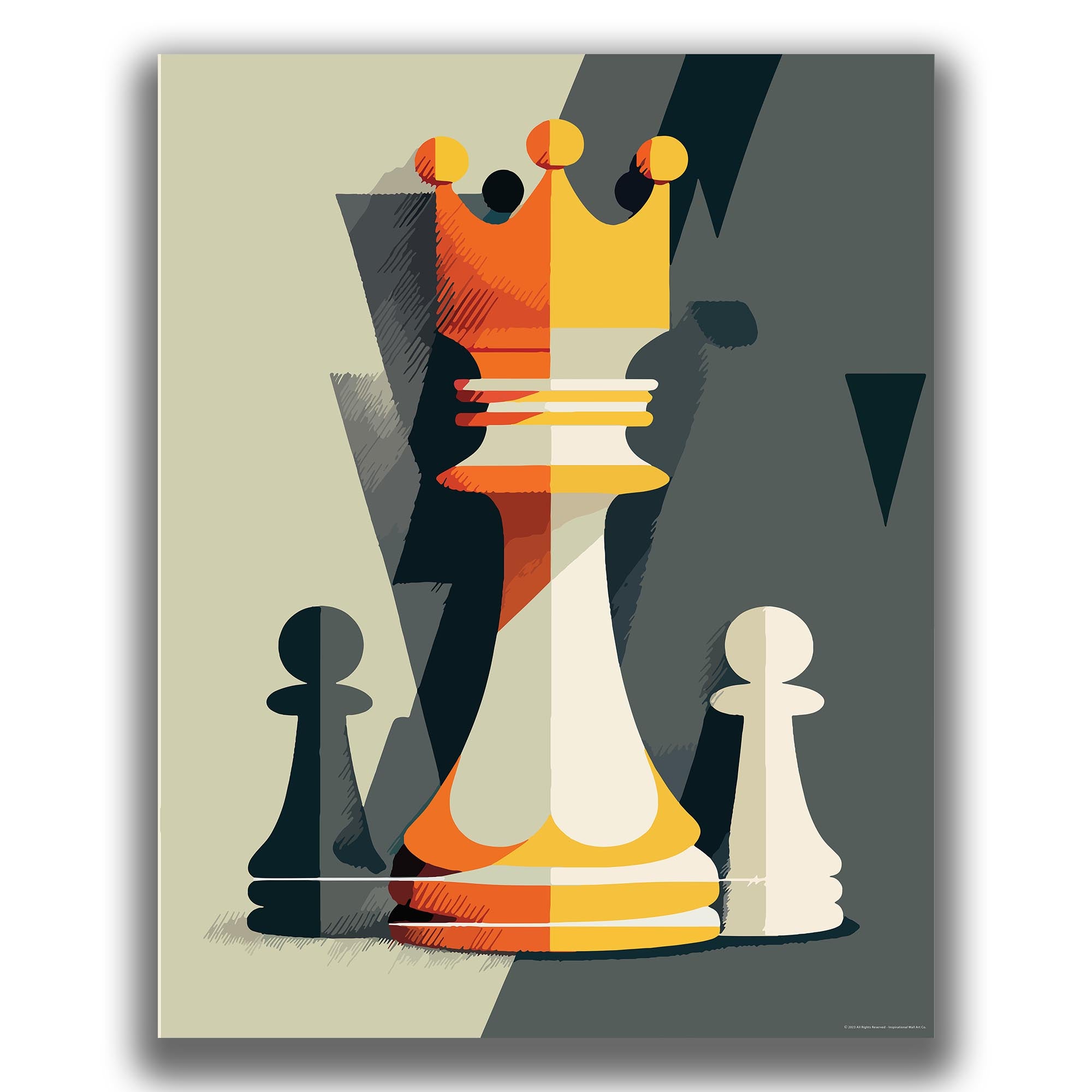 Capture - Chess Poster