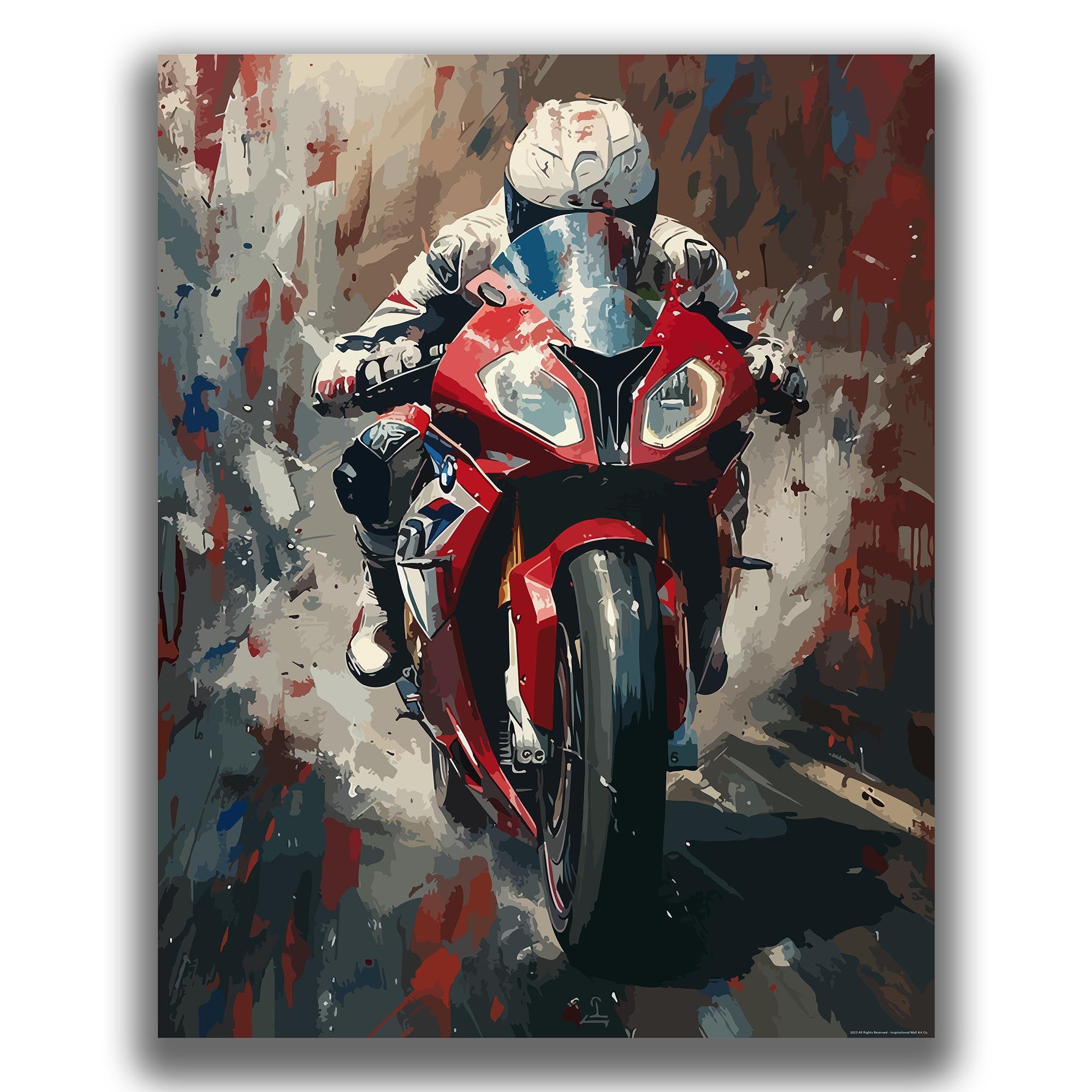 Sassy - Motorcycle Poster