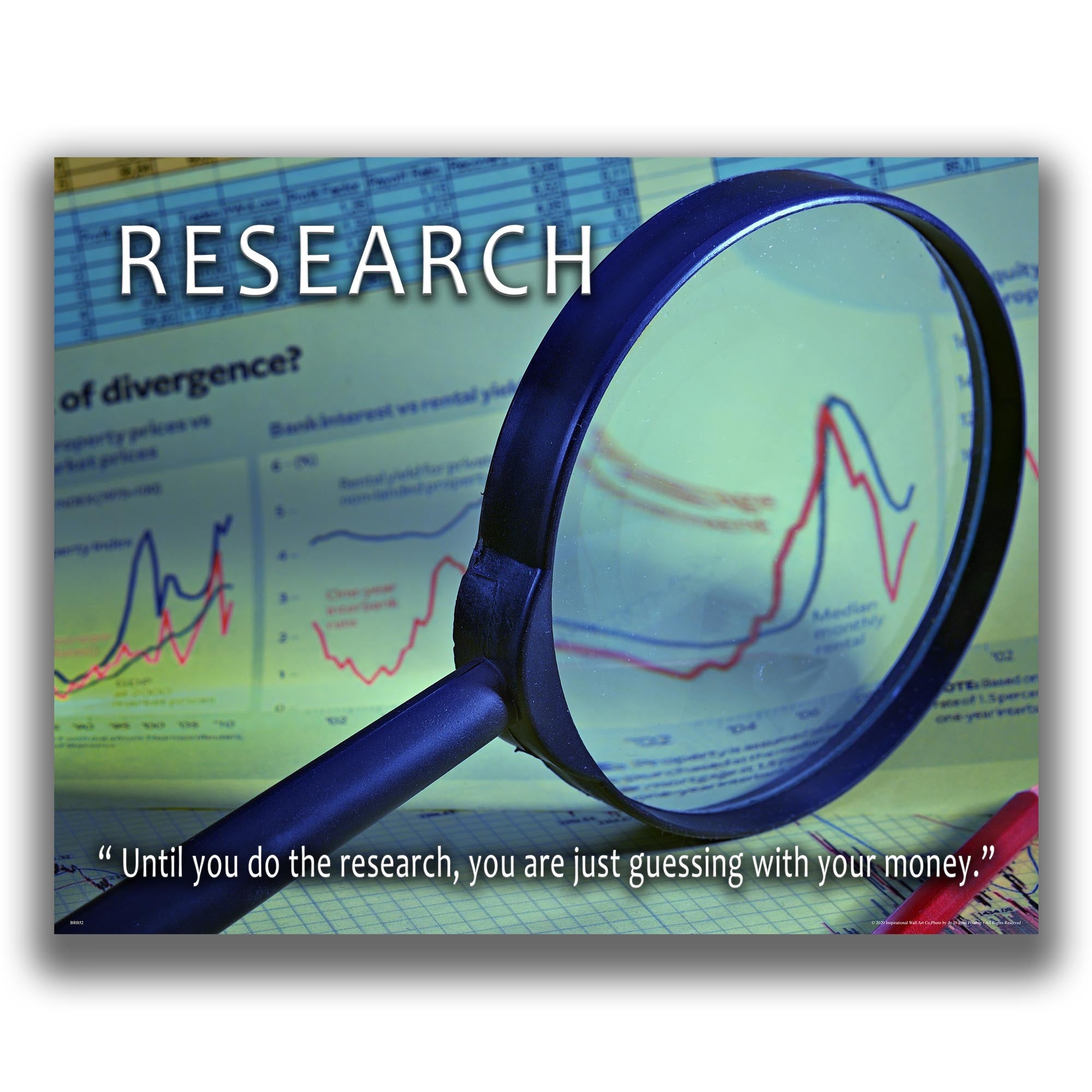 Research - Stock Market Poster