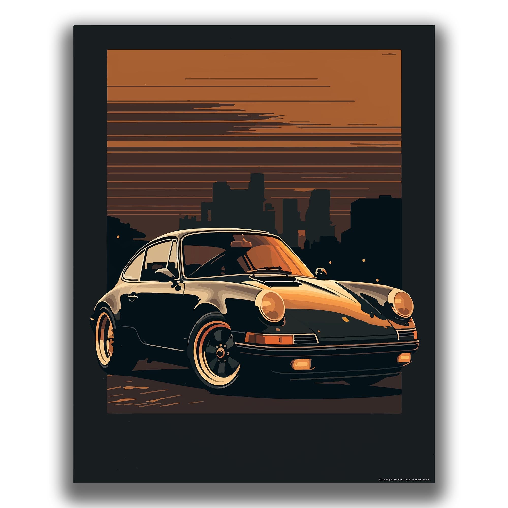 Skyline - Car Poster