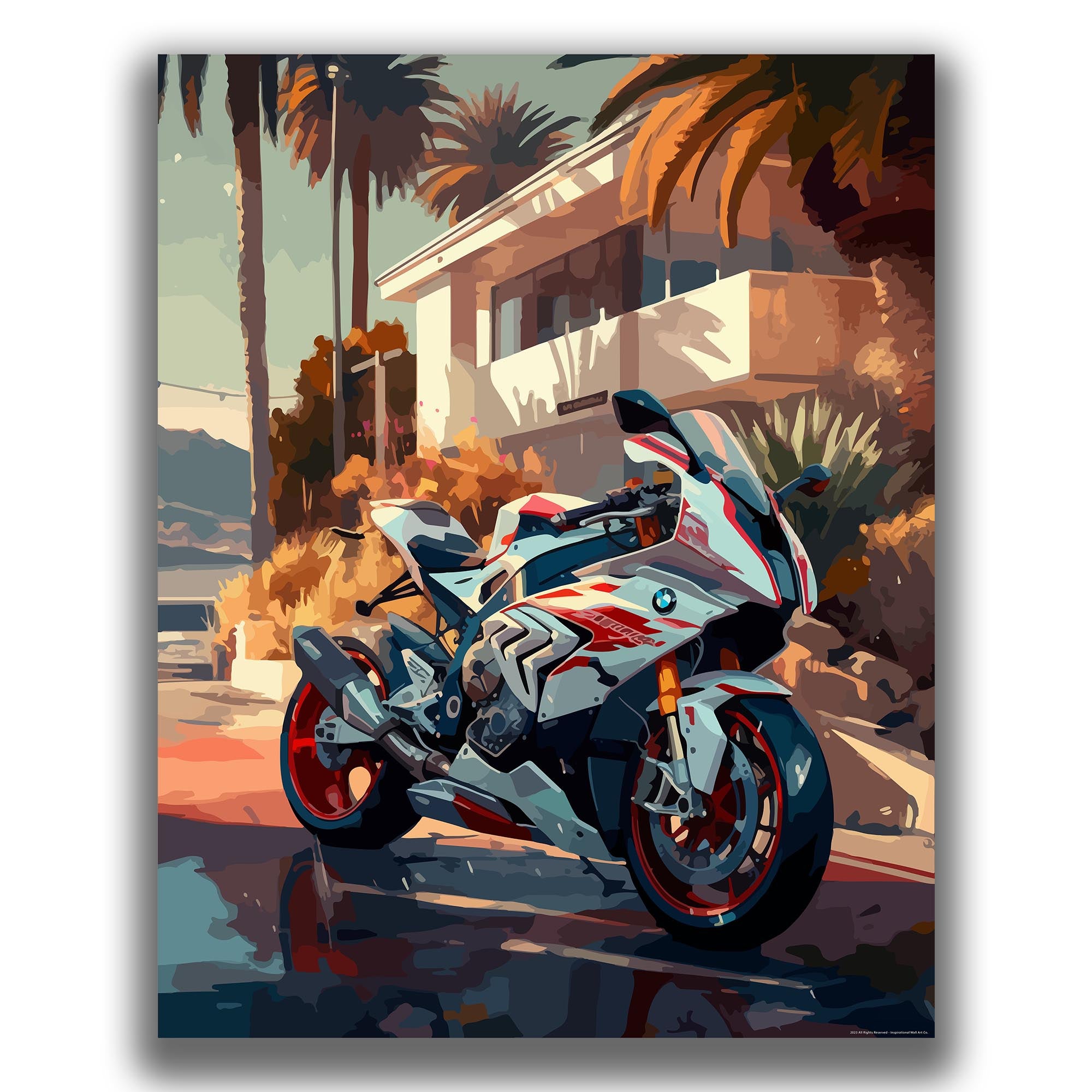 Jolt - Motorcycle Poster