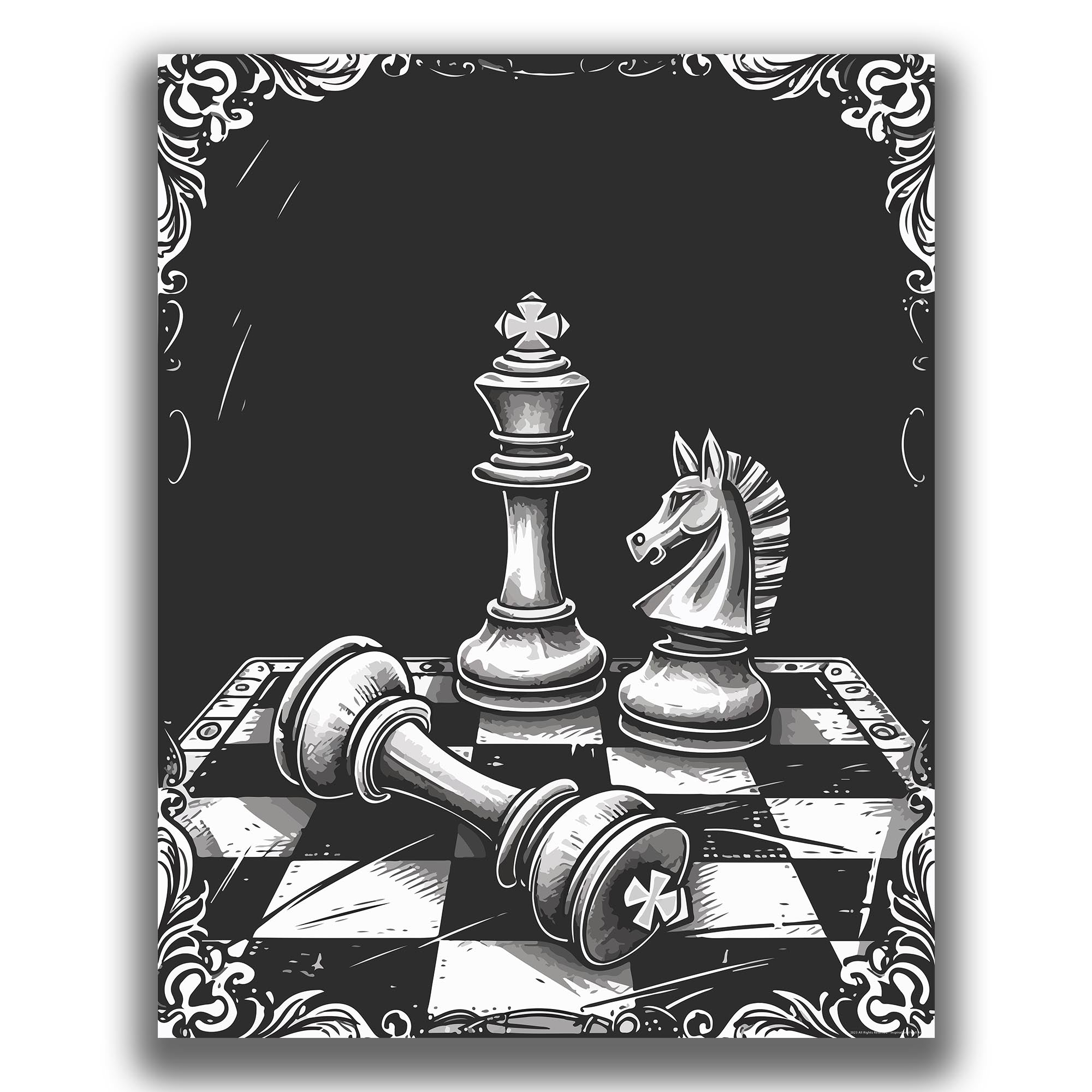 Chess Symphony - Chess Poster