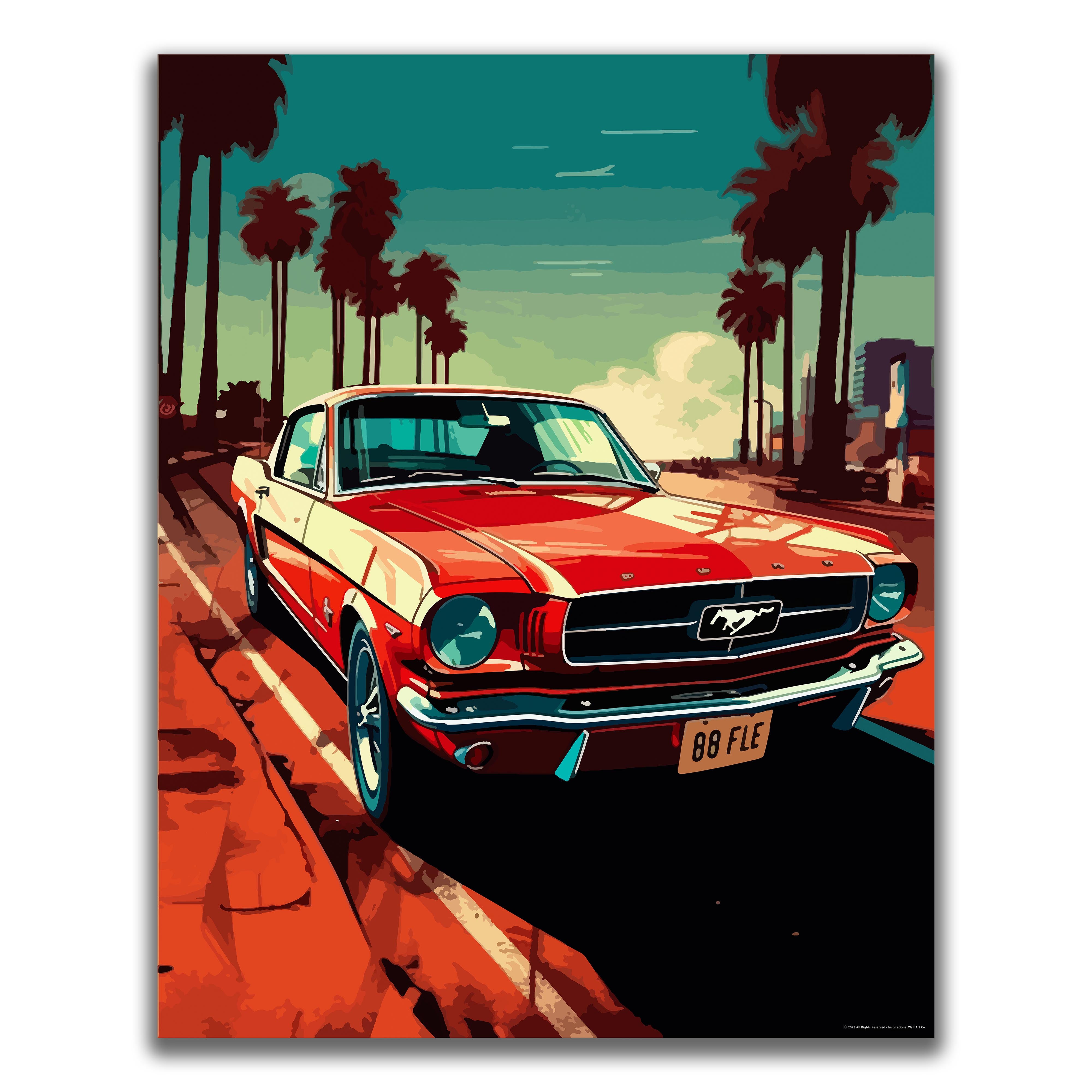 Vintage - Car Poster