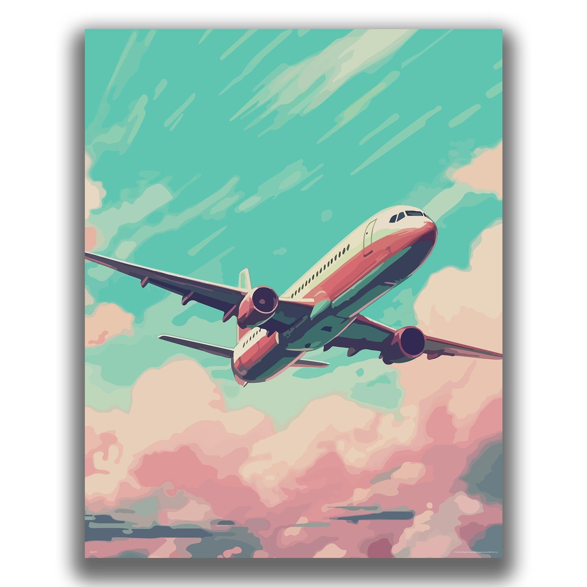 Glide - Airplane Poster