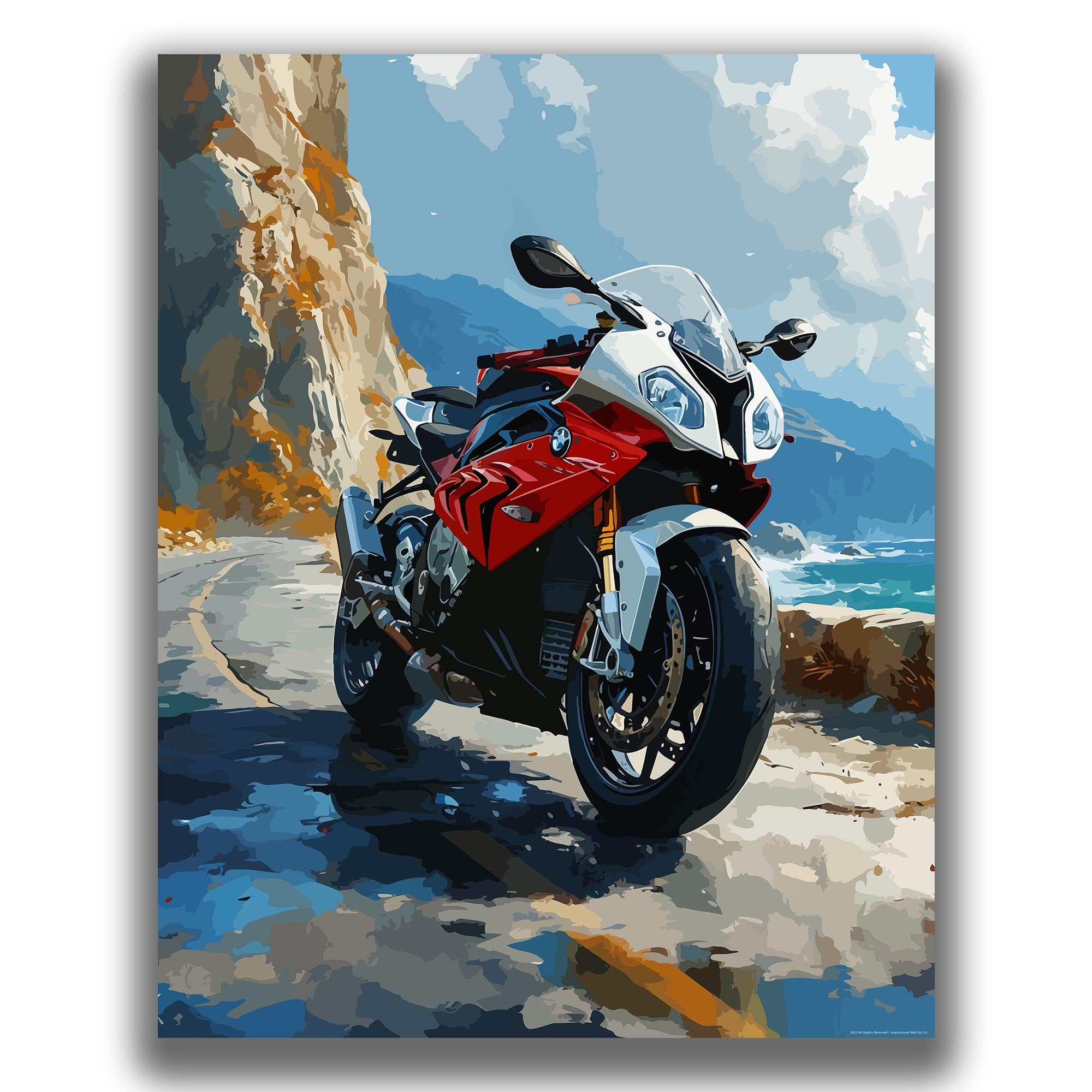 Smooth - Motorcycle Poster