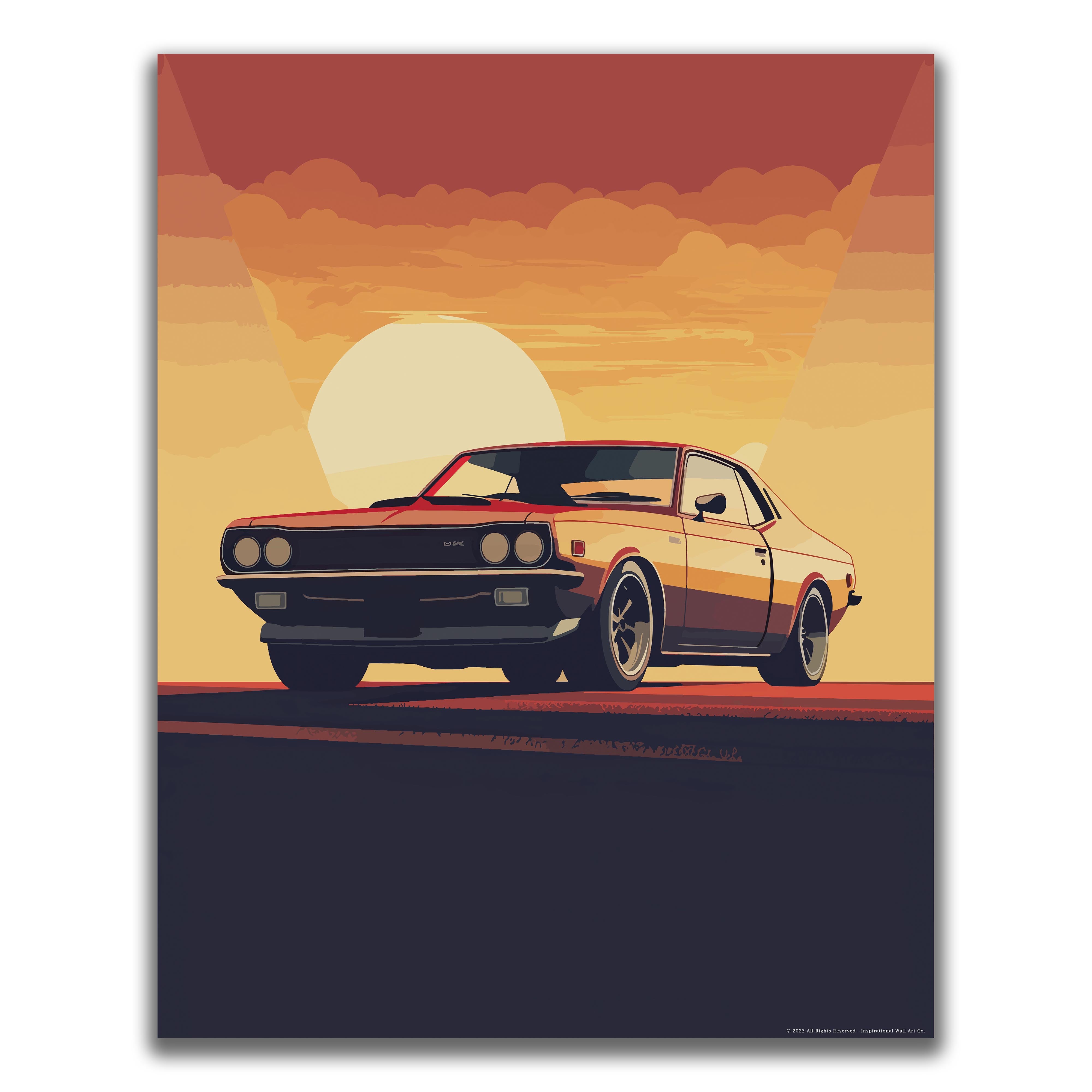 Drift Kings - Car Poster