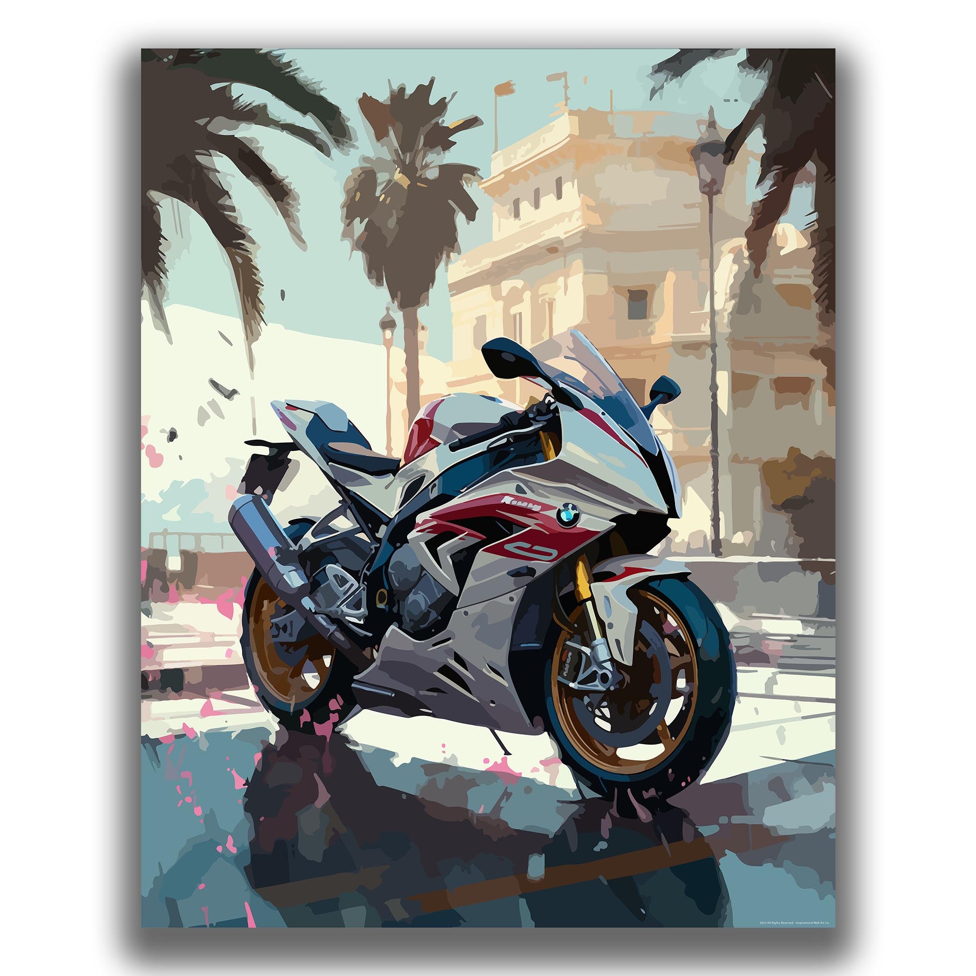 Snappy - Motorcycle Poster
