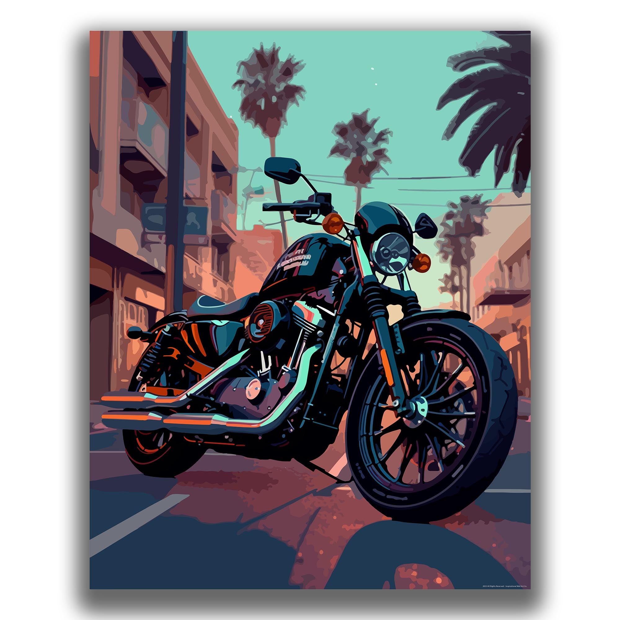 Irresistible - Motorcycle Poster